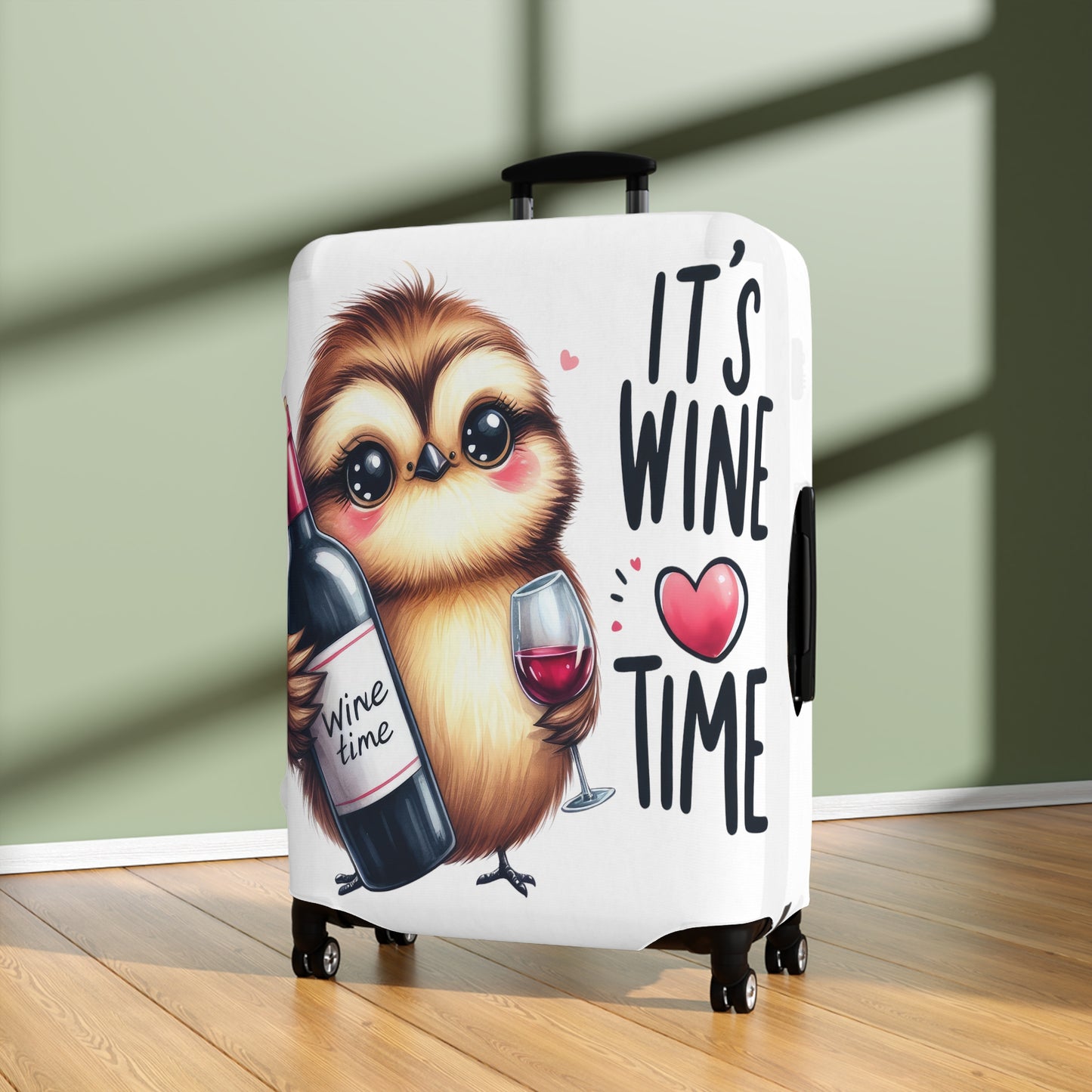 Luggage Cover, Cute Bird, awd-1640