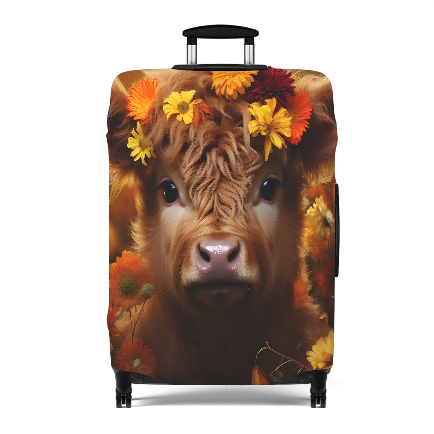 Luggage Cover, Highland Cow, awd-048