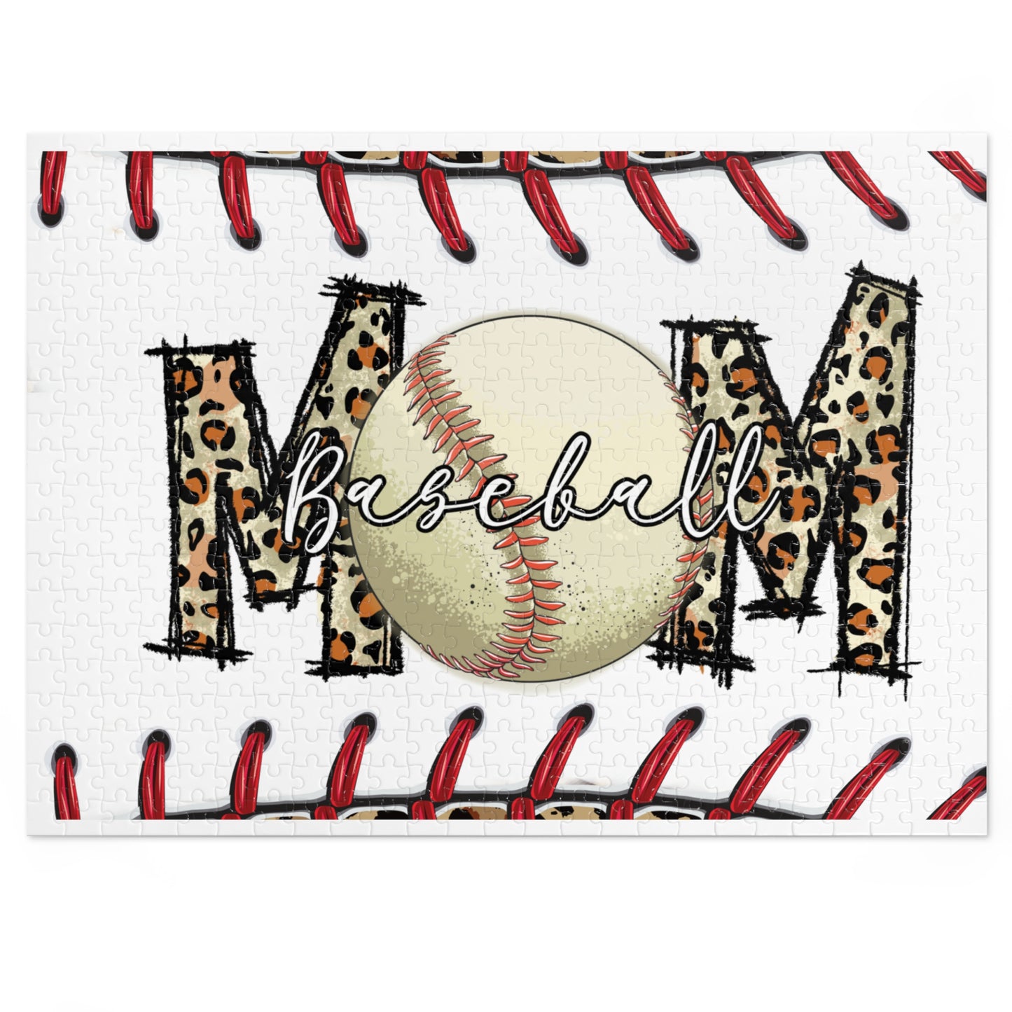 Puzzle, Baseball Mom, Personalised/Non-Personalised (30, 110, 252, 500,1000-Piece) awd-608