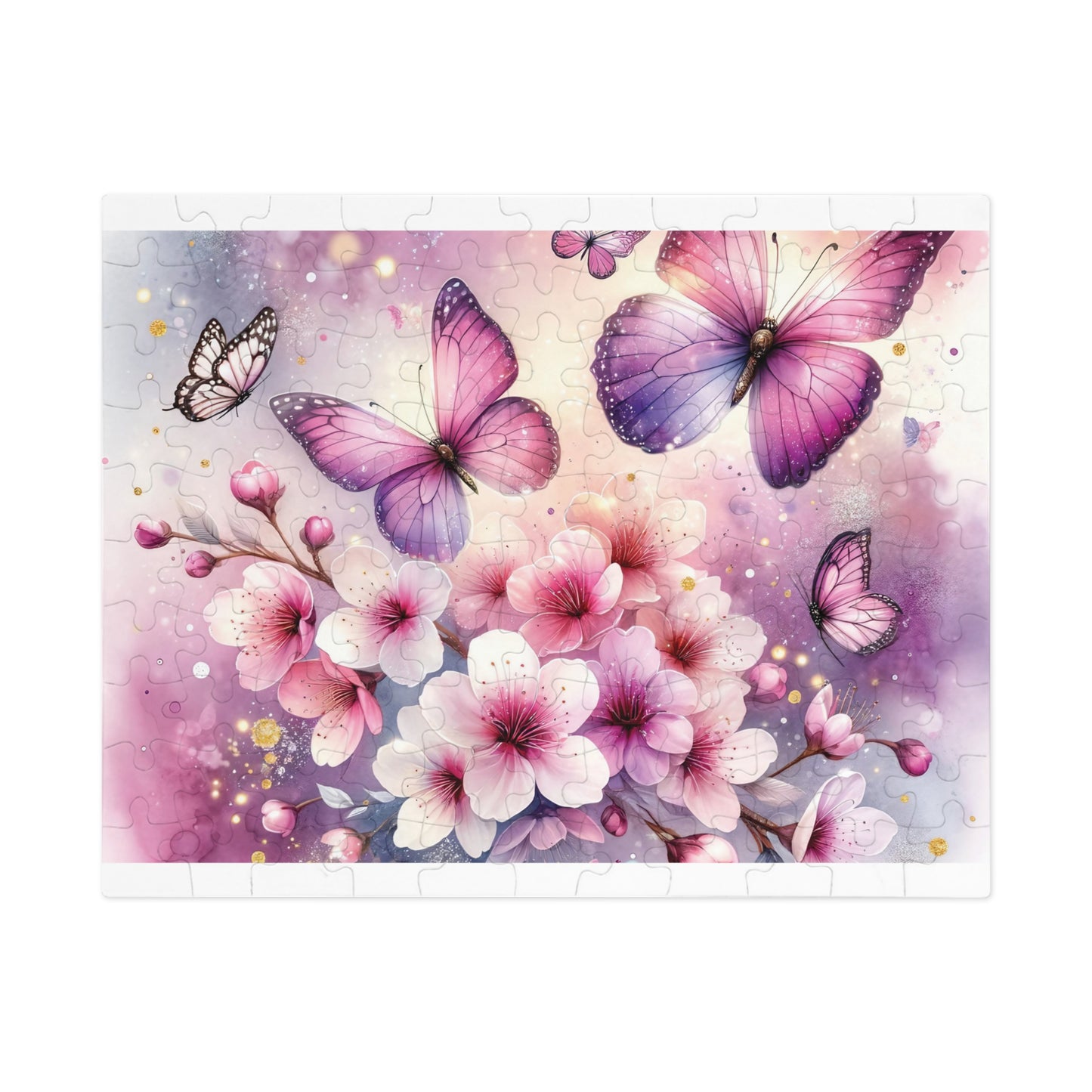 Jigsaw Puzzle, Butterfly, Personalised/Non-Personalised (30, 110, 252, 500,1000-Piece)