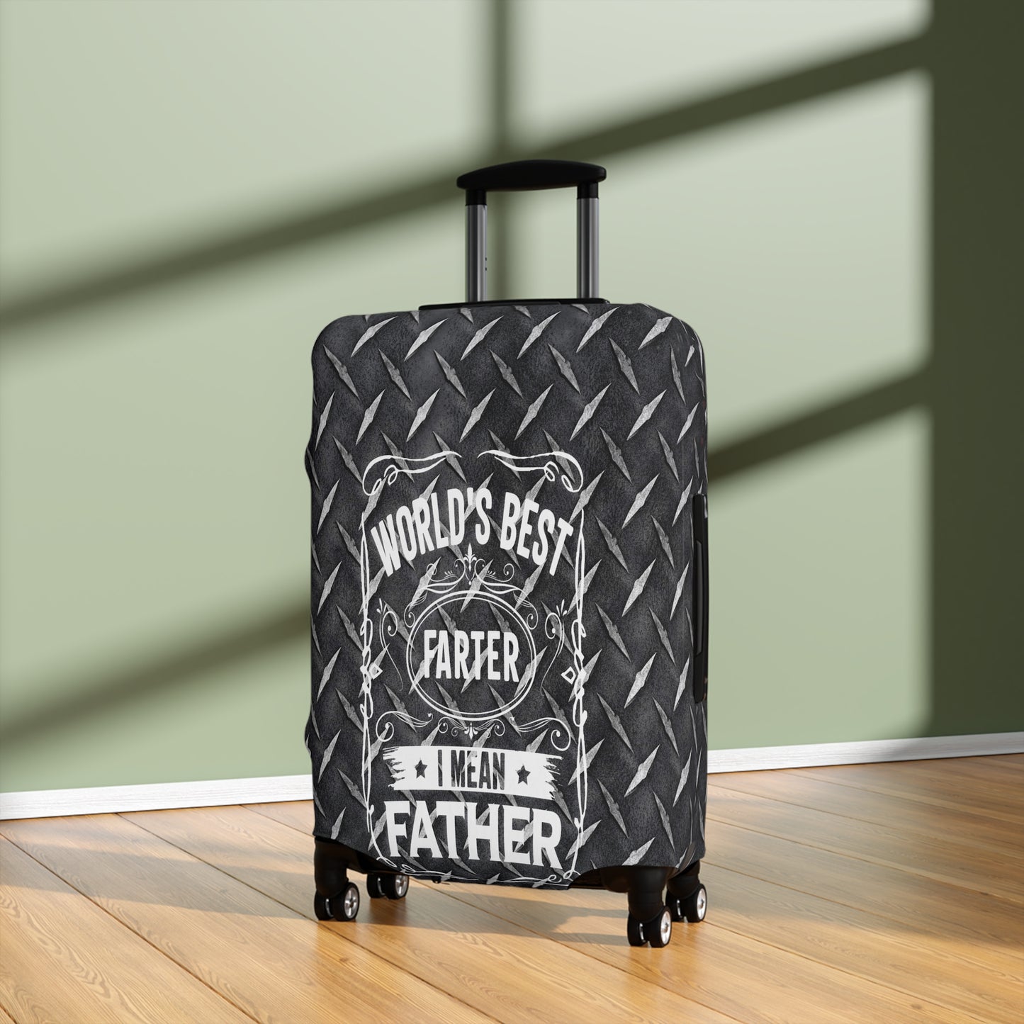 Luggage Cover, World's Best Father, awd-517