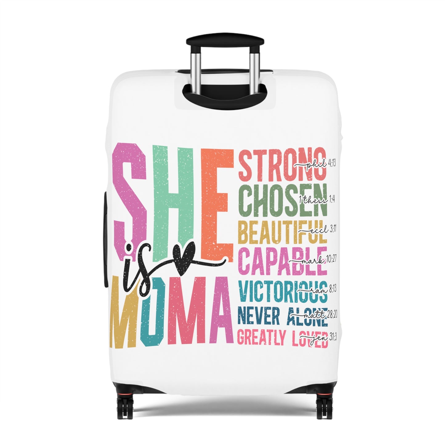 Luggage Cover, She is Moma, awd-5024