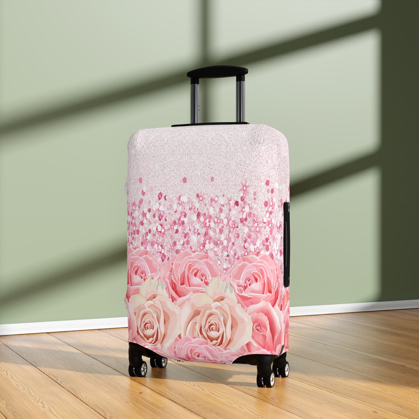 Luggage Cover, Pink Roses, awd-1726