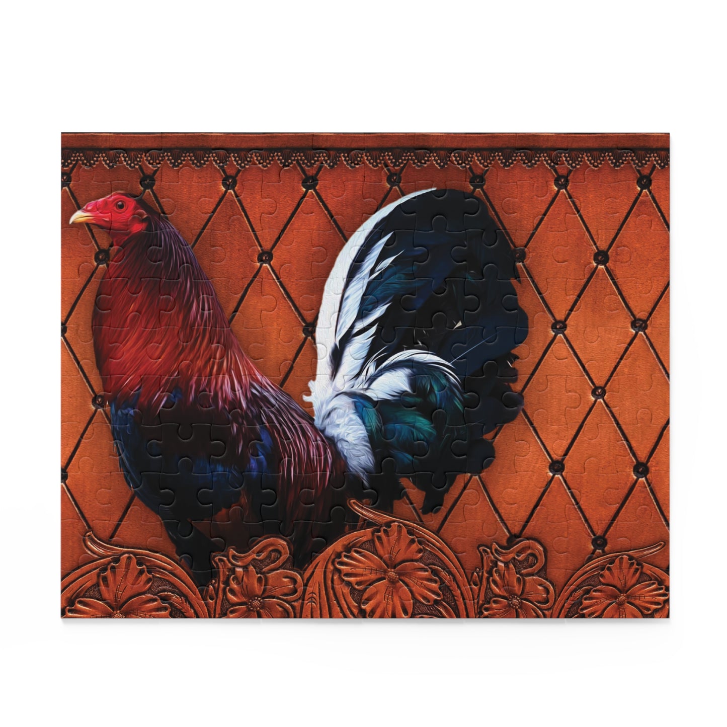 Personalised/Non-Personalised Puzzle, Chicken/Rooster (120, 252, 500-Piece)