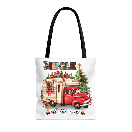 Tote Bag, Christmas, Camper