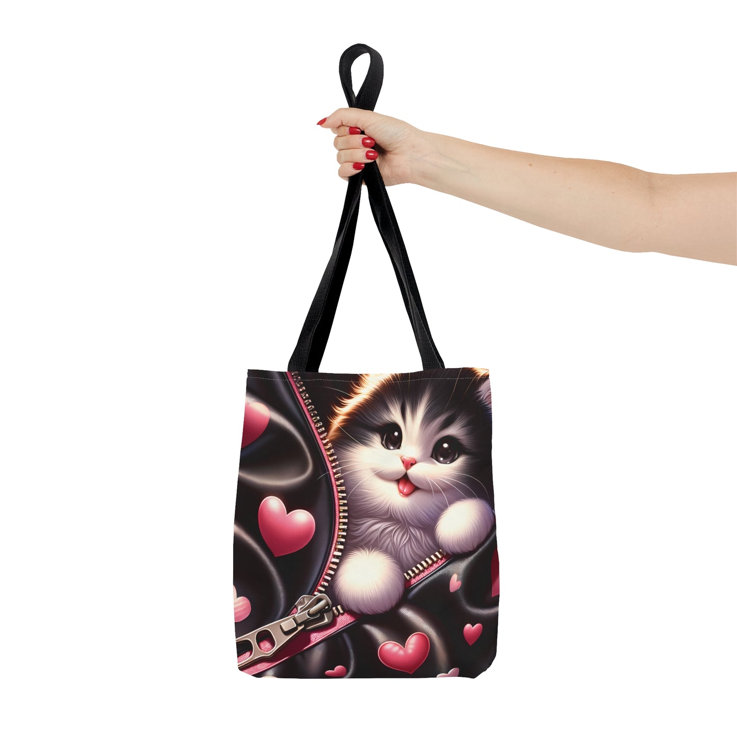 Tote Bag, Cat, Personalised/Non-Personalised Tote bag