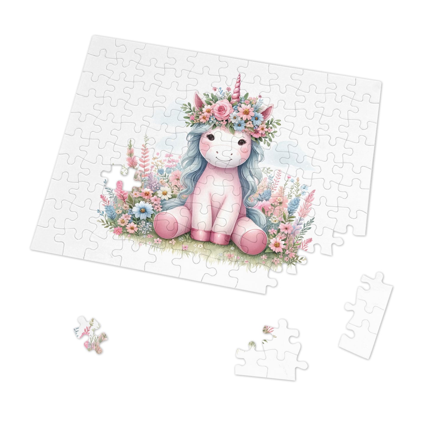 Jigsaw Puzzle, Unicorn, Personalised/Non-Personalised (30, 110, 252, 500,1000-Piece)