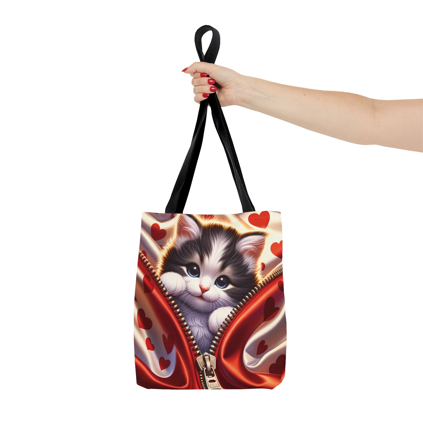 Tote Bag, Cat, Personalised/Non-Personalised Tote bag