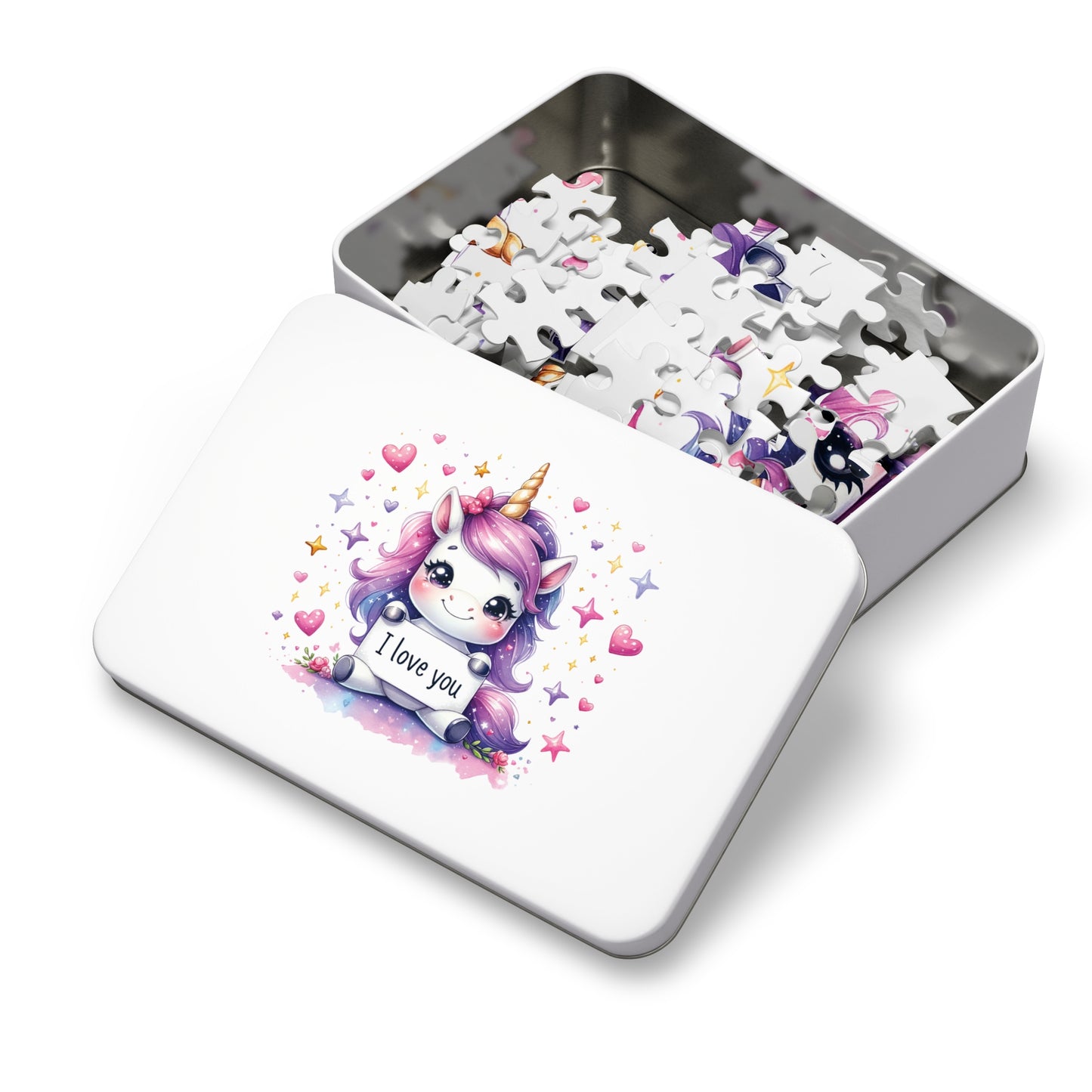 Jigsaw Puzzle, Unicorn, Personalised/Non-Personalised (30, 110, 252, 500,1000-Piece)