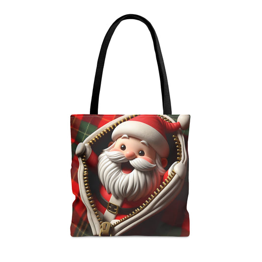 Tote Bag, Christmas, Santa, Personalised/Non-Personalised Tote bag