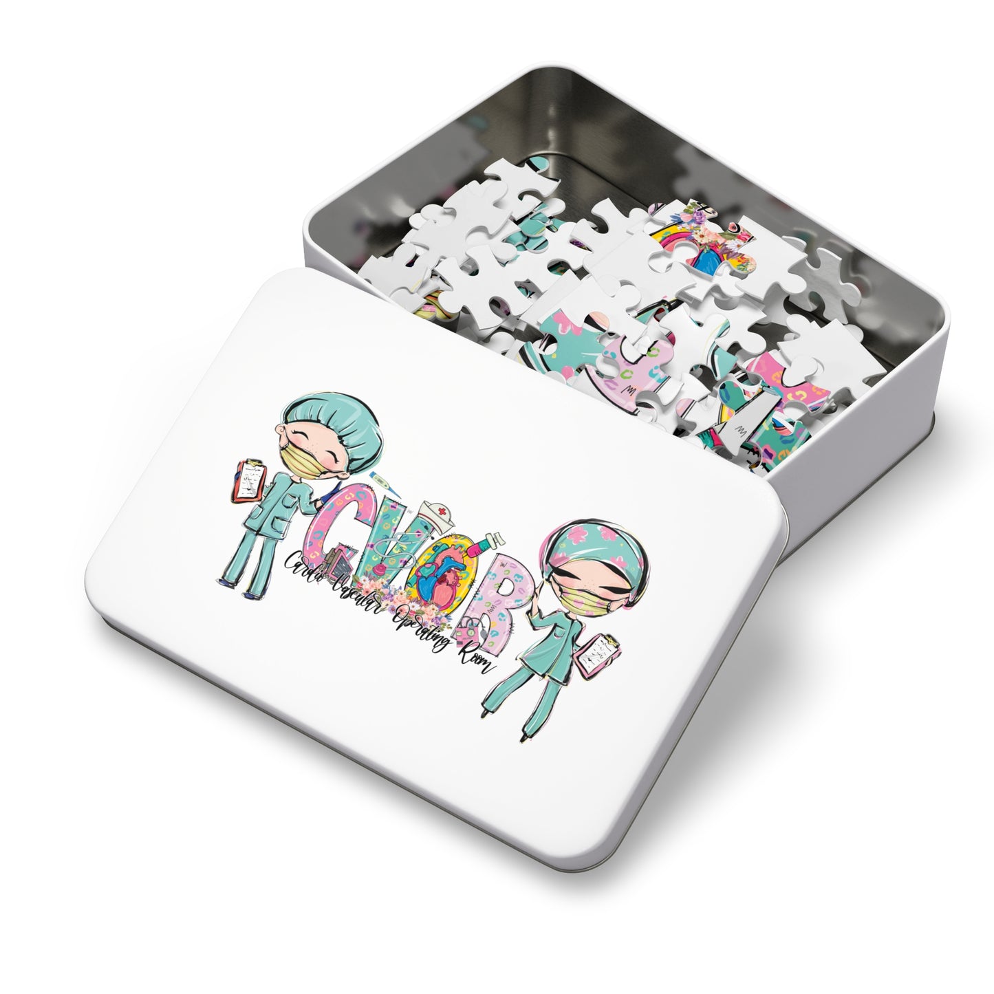 Puzzle, Nurse, CVOR, Personalised/Non-Personalised (30, 110, 252, 500,1000-Piece) awd-620