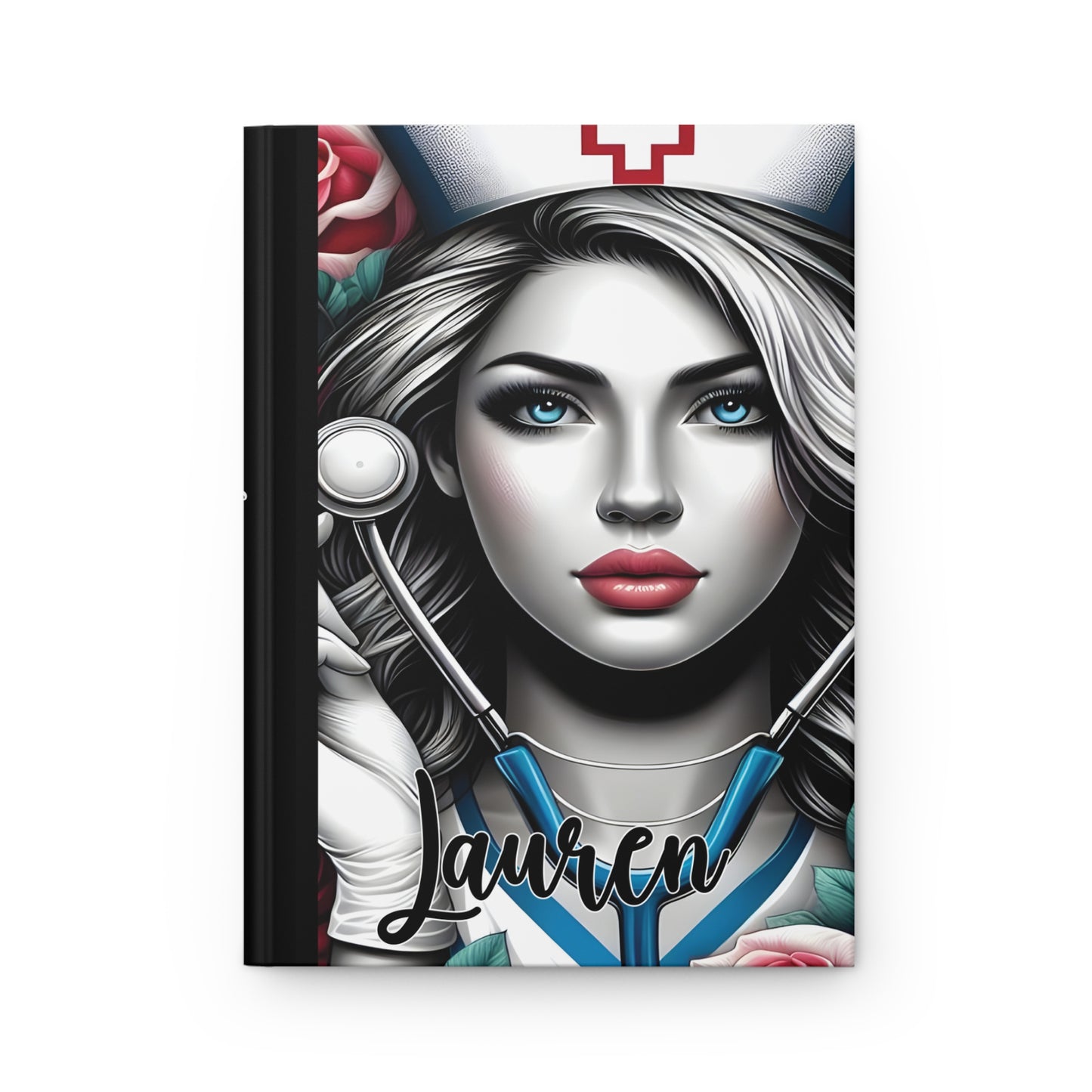 Personalised Hardcover Journal Matte, Nurse, awd-1432