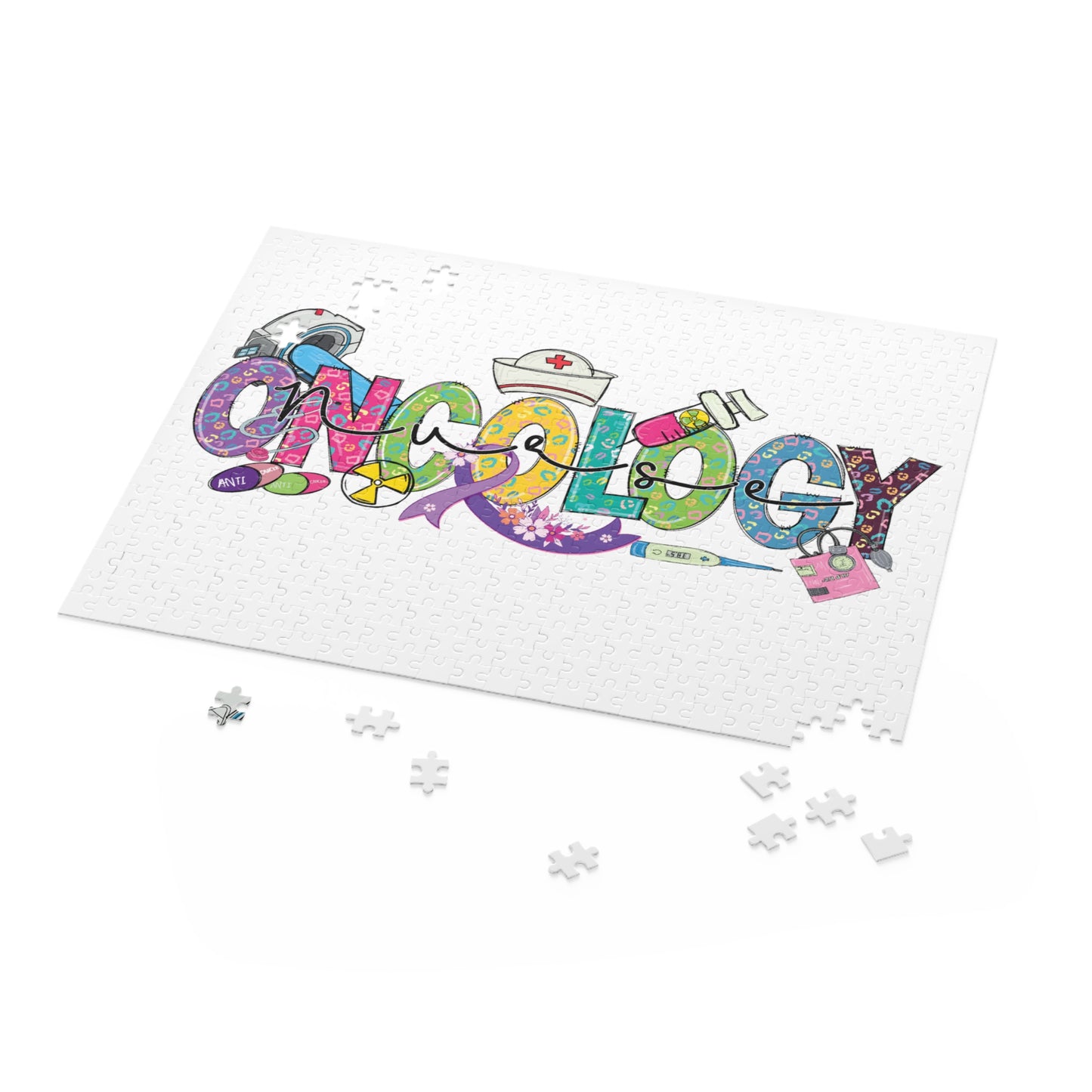 Personalised/Non-Personalised Puzzle, Oncology Nurse (120, 252, 500-Piece)