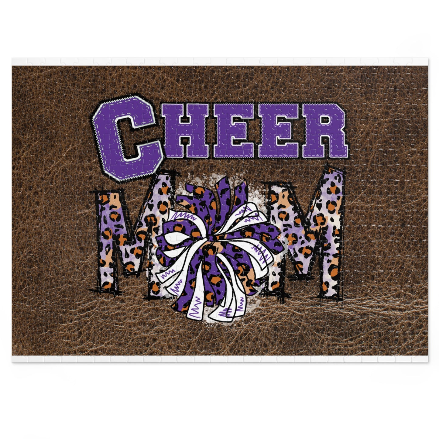 Jigsaw Puzzle, Cheer Mom, Personalised/Non-Personalised (30, 110, 252, 500,1000-Piece)