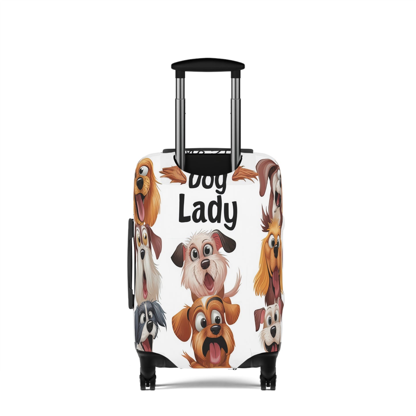 Luggage Cover, Crazy Dog Lady, awd-1490