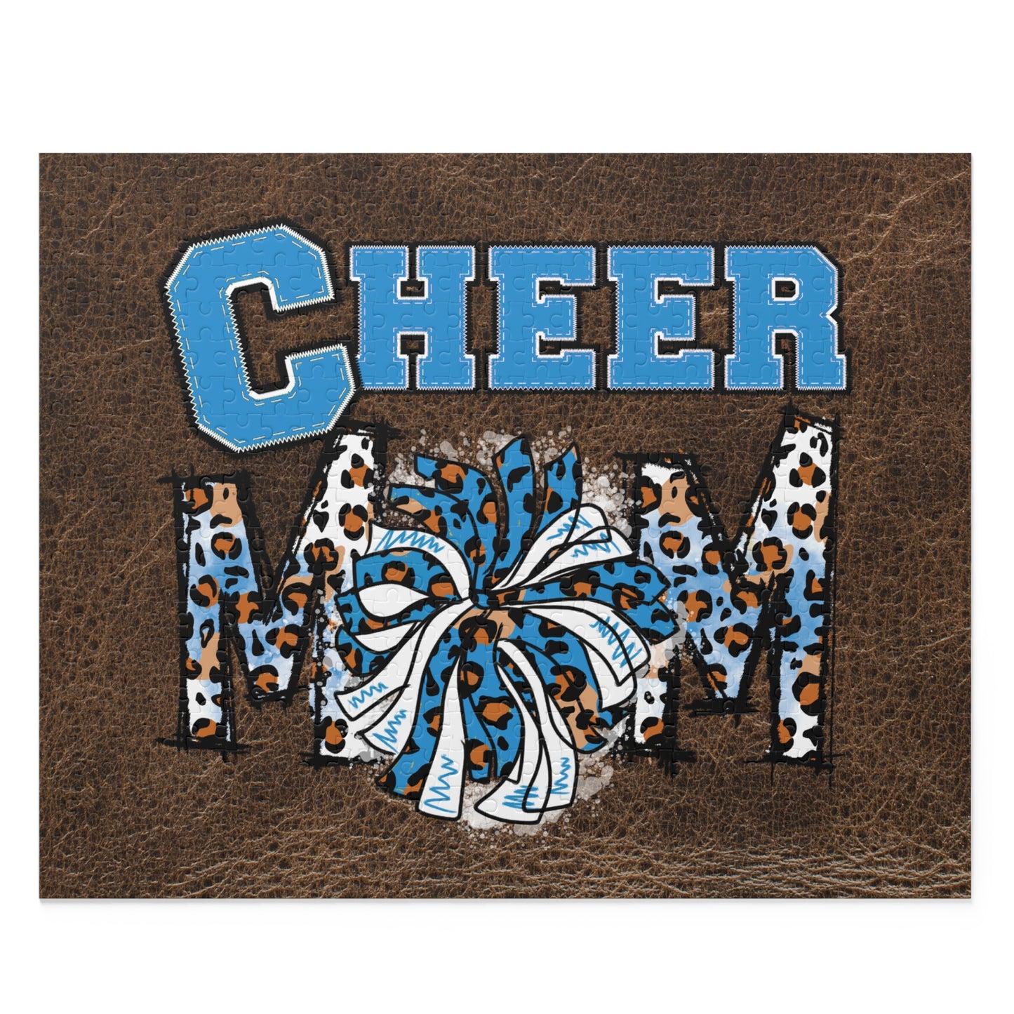 Personalised/Non-Personalised Puzzle, Cheer Mom (120, 252, 500-Piece)