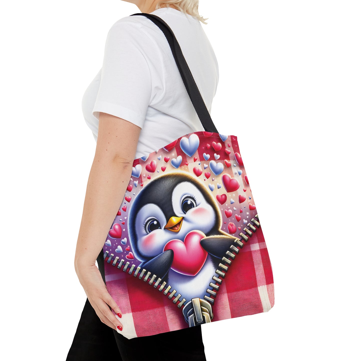 Tote Bag, Penguin, Personalised/Non-Personalised Tote bag