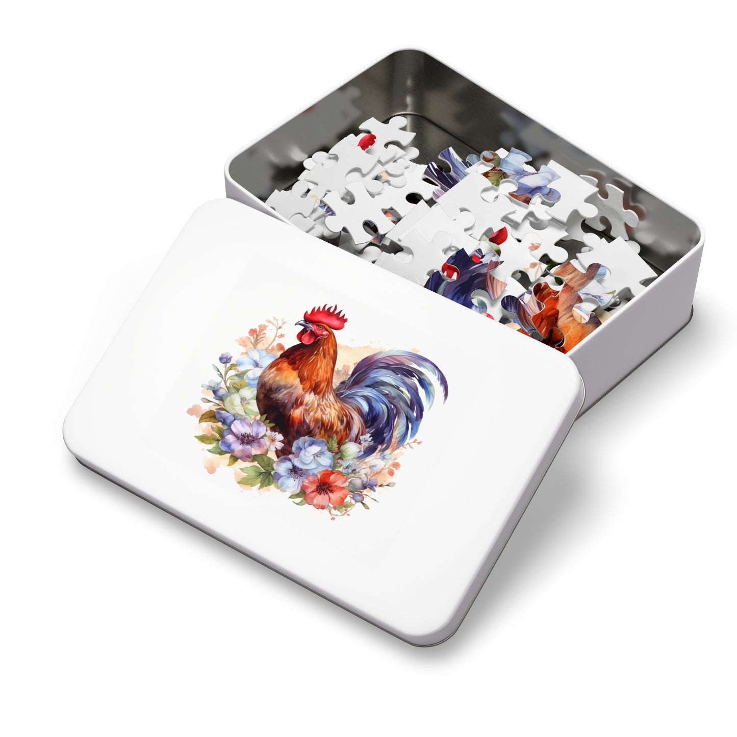 Jigsaw Puzzle, Chicken/Rooster, Personalised/Non-Personalised (30, 110, 252, 500,1000-Piece)