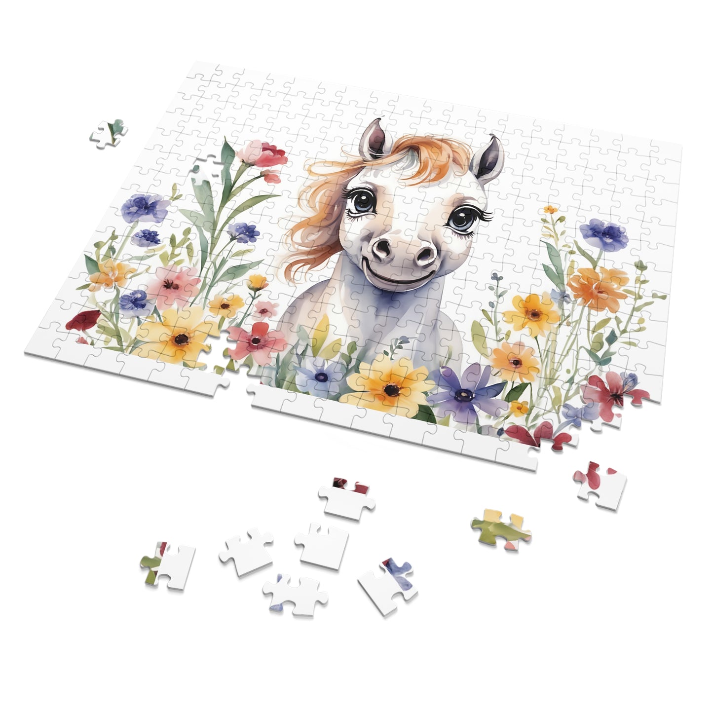 Jigsaw Puzzle, Horse, Personalised/Non-Personalised (30, 110, 252, 500,1000-Piece)