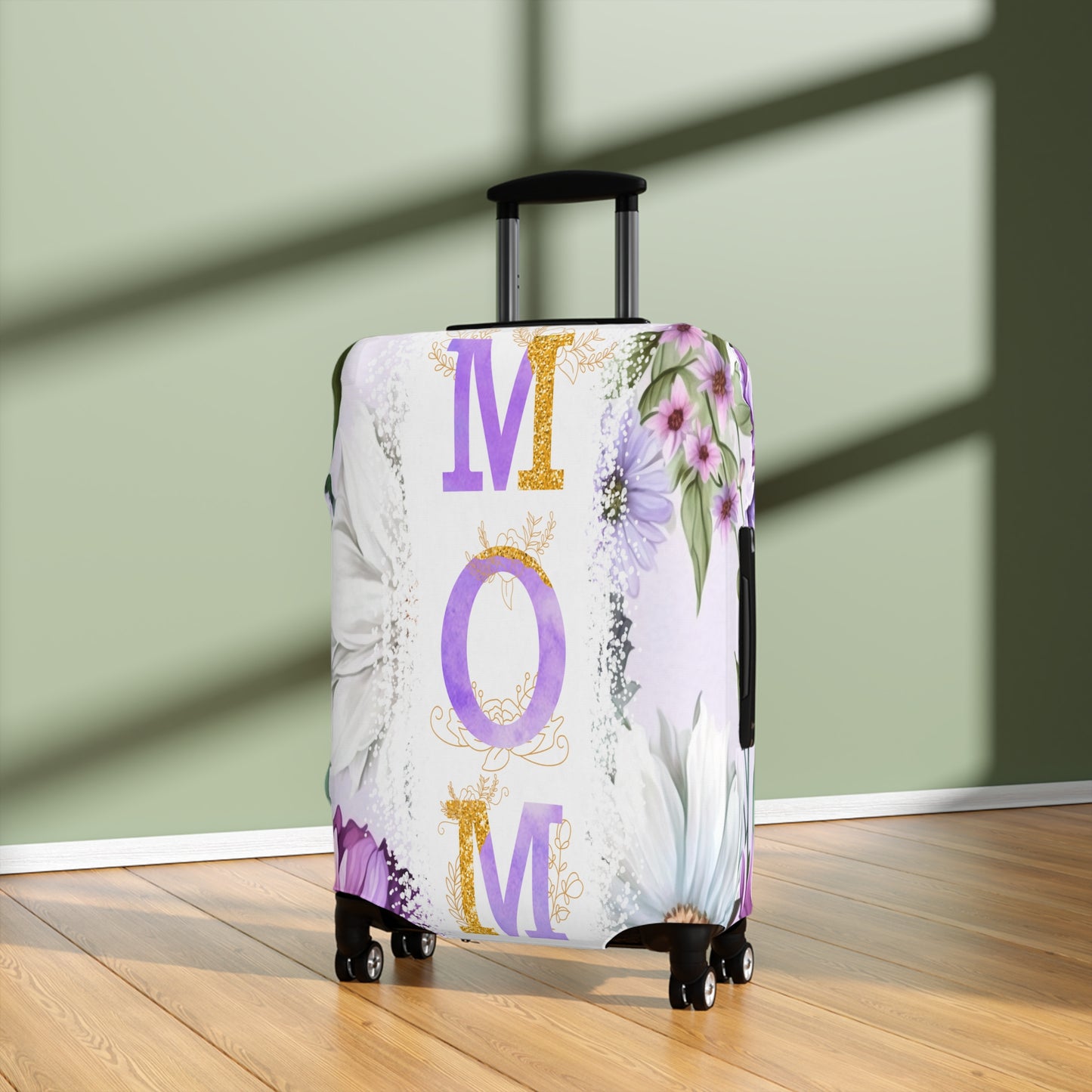 Luggage Cover, Floral, Mom, awd-532