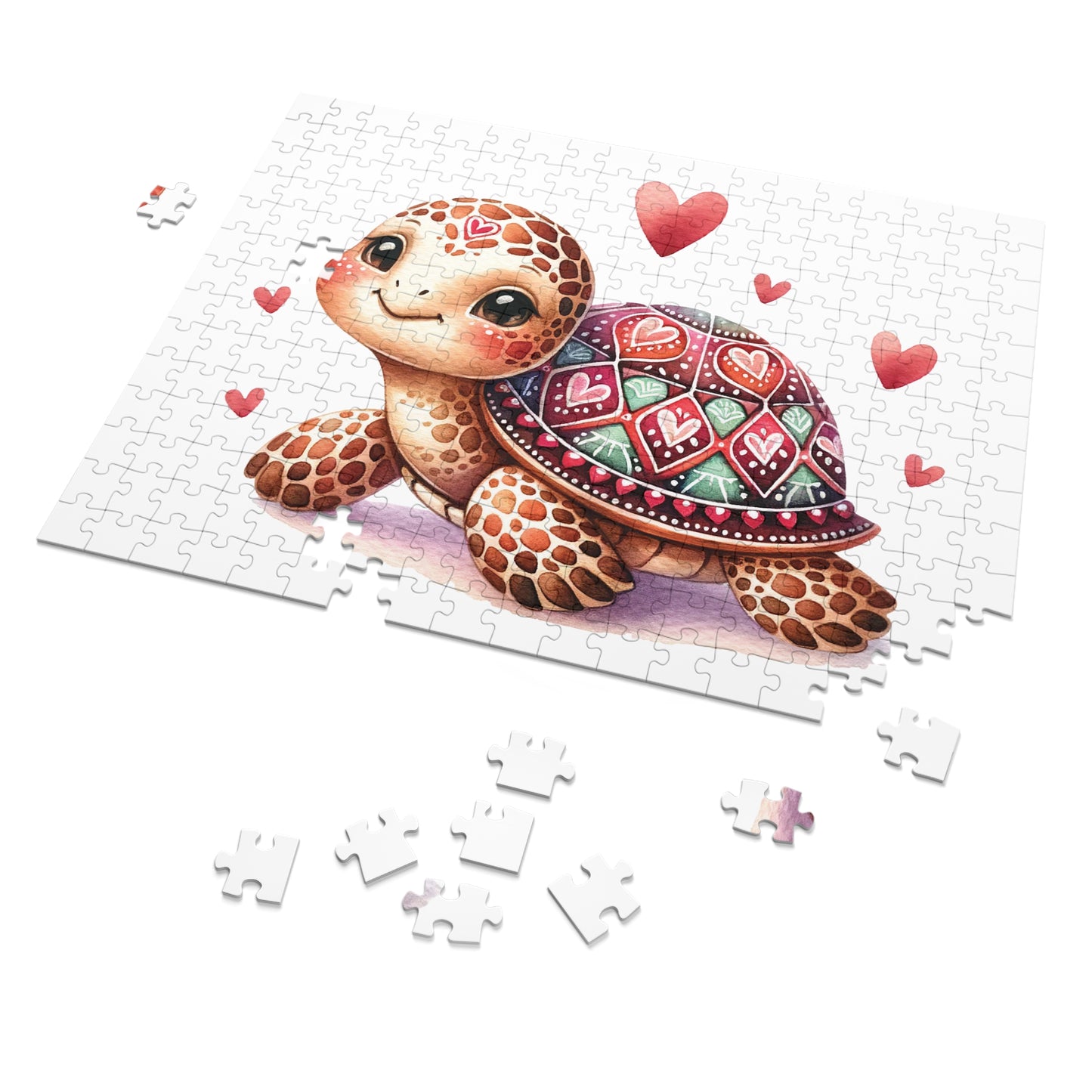 Jigsaw Puzzle, Turtle, Personalised/Non-Personalised (30, 110, 252, 500,1000-Piece)