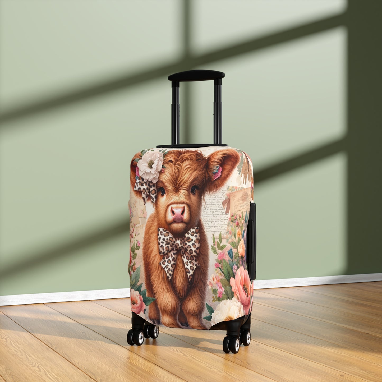 Luggage Cover, Highland Cow, awd-5001