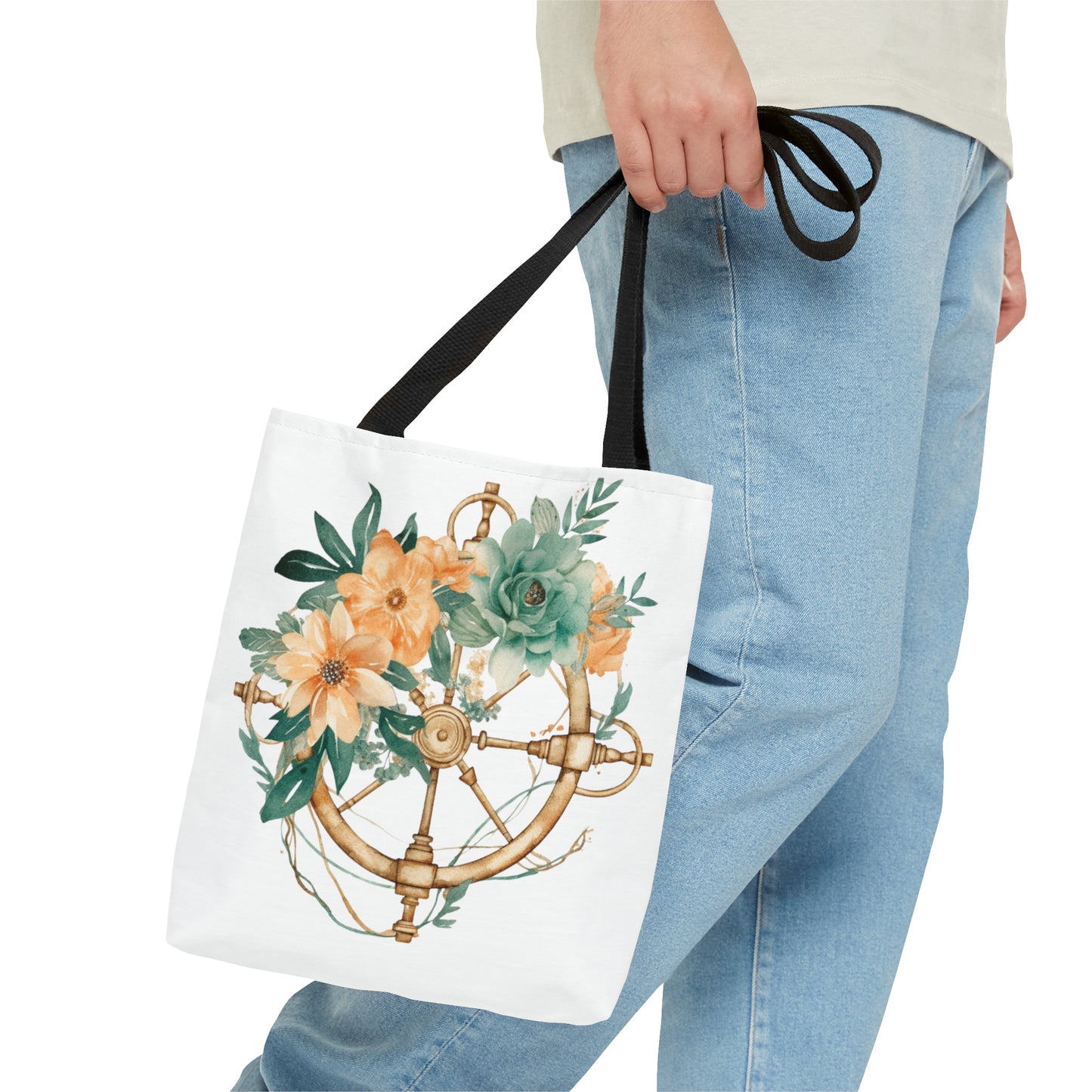 Tote Bag, Nautical bag, Beach Tote Bag