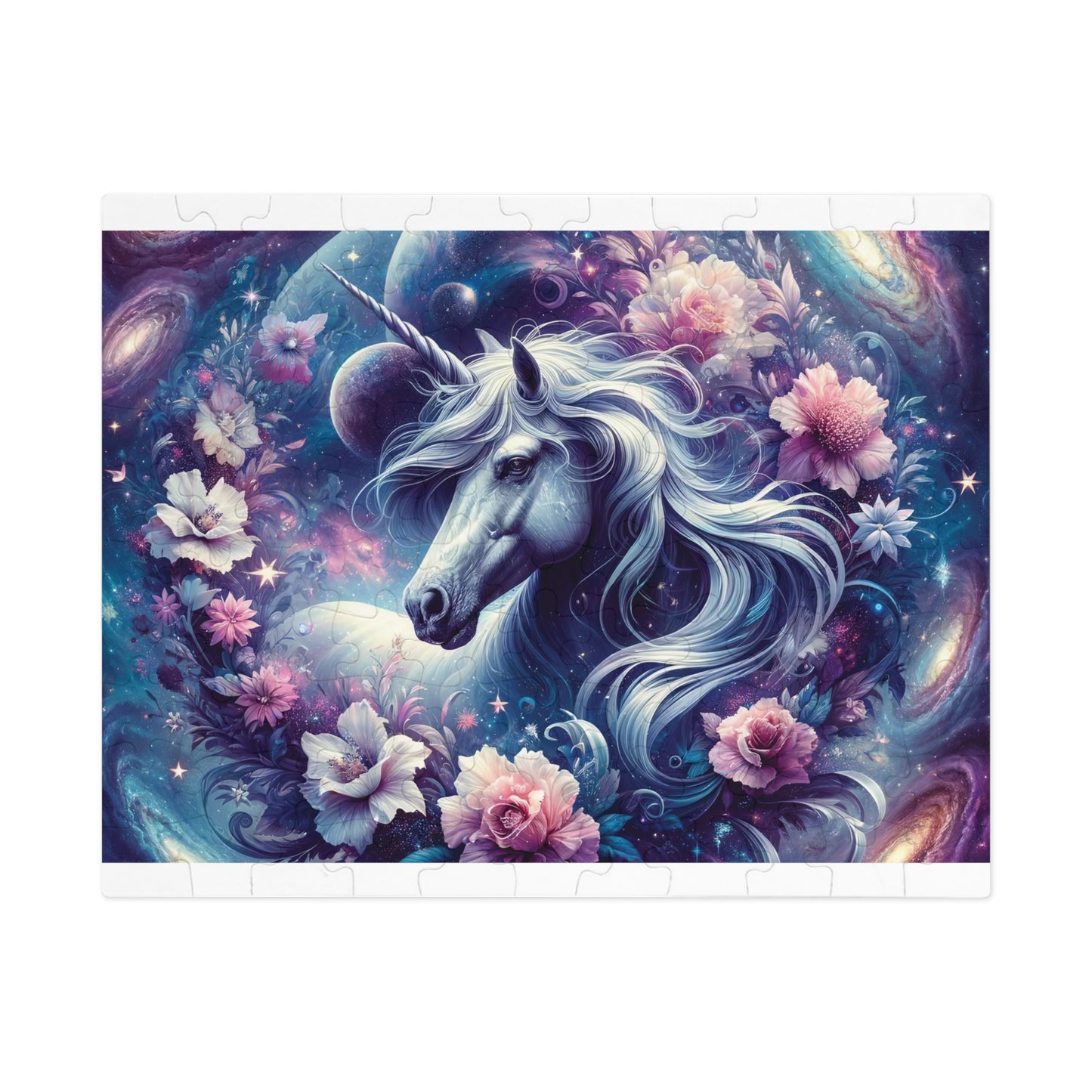 Jigsaw Puzzle, Unicorn, Personalised/Non-Personalised (30, 110, 252, 500,1000-Piece)