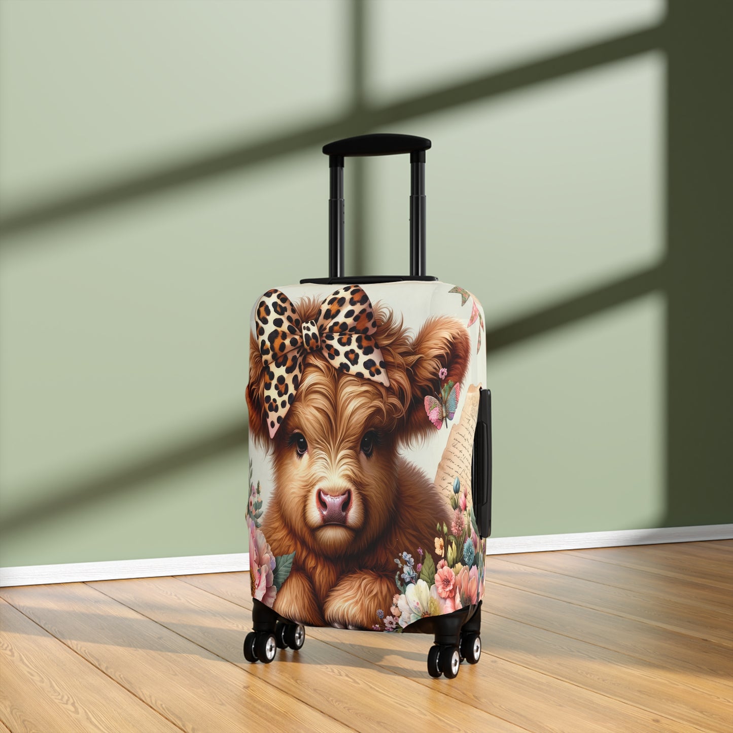 Luggage Cover, Highland Cow, awd-5010