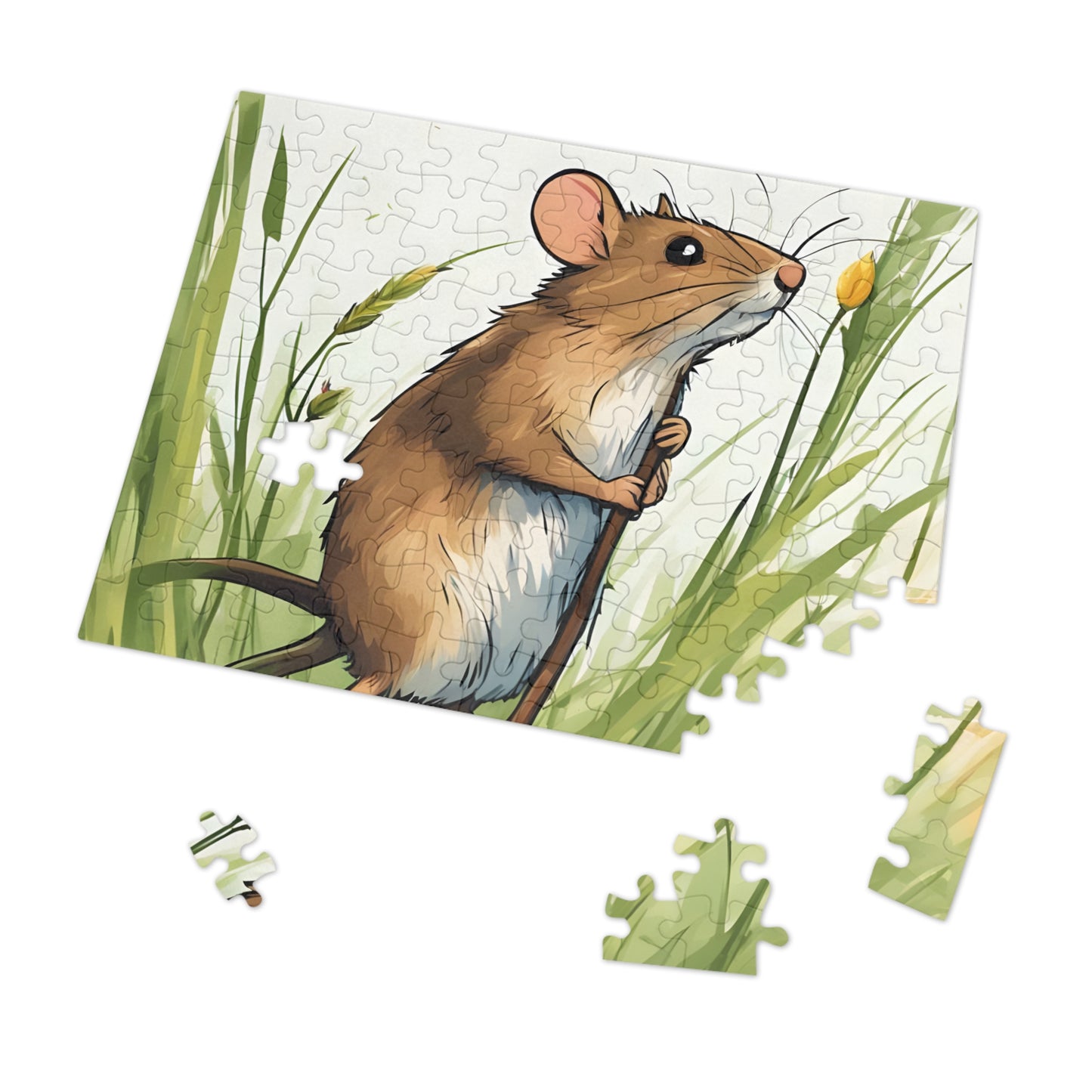 Puzzle, Mouse, Personalised/Non-Personalised (30, 110, 252, 500,1000-Piece)