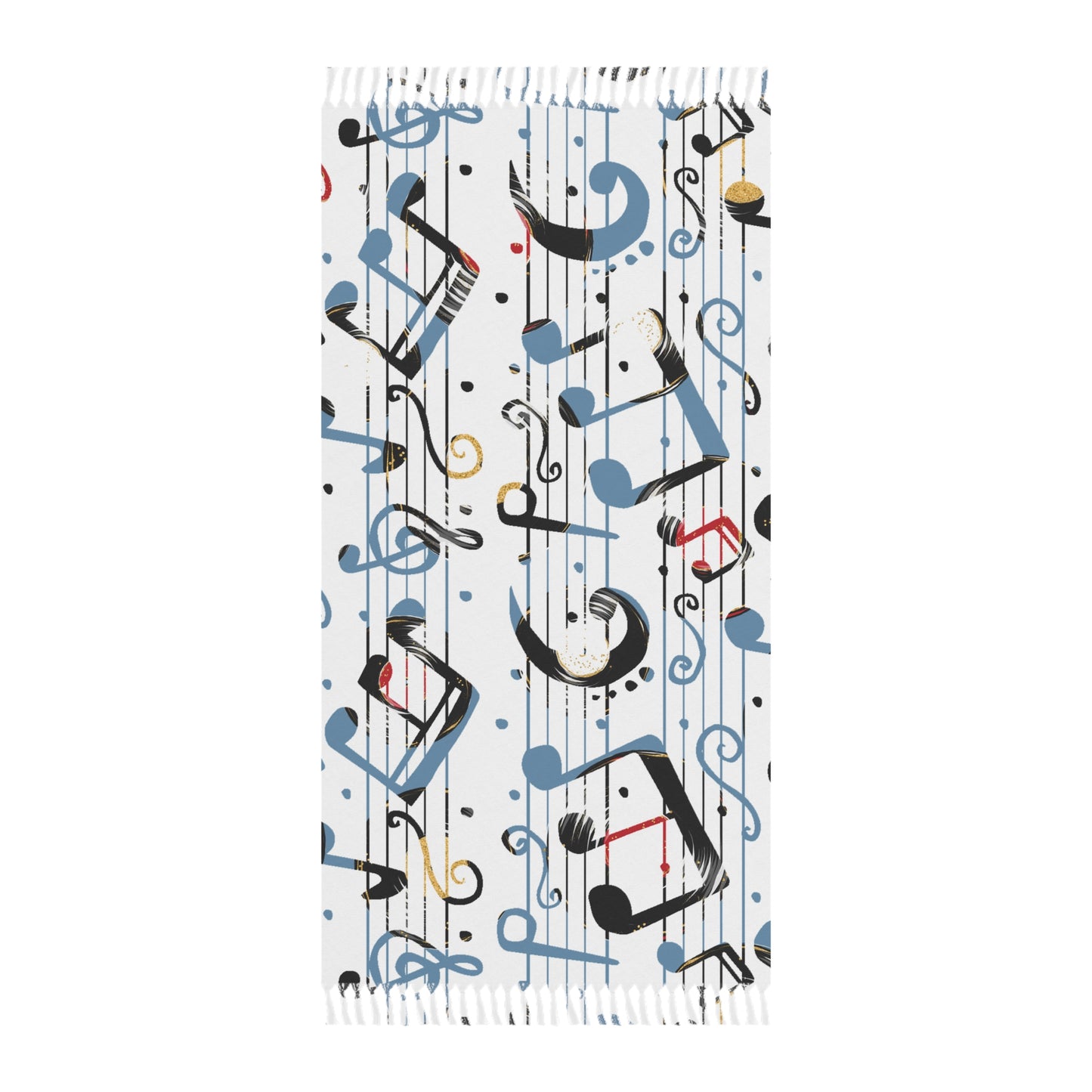 Boho Beach Towel, Music