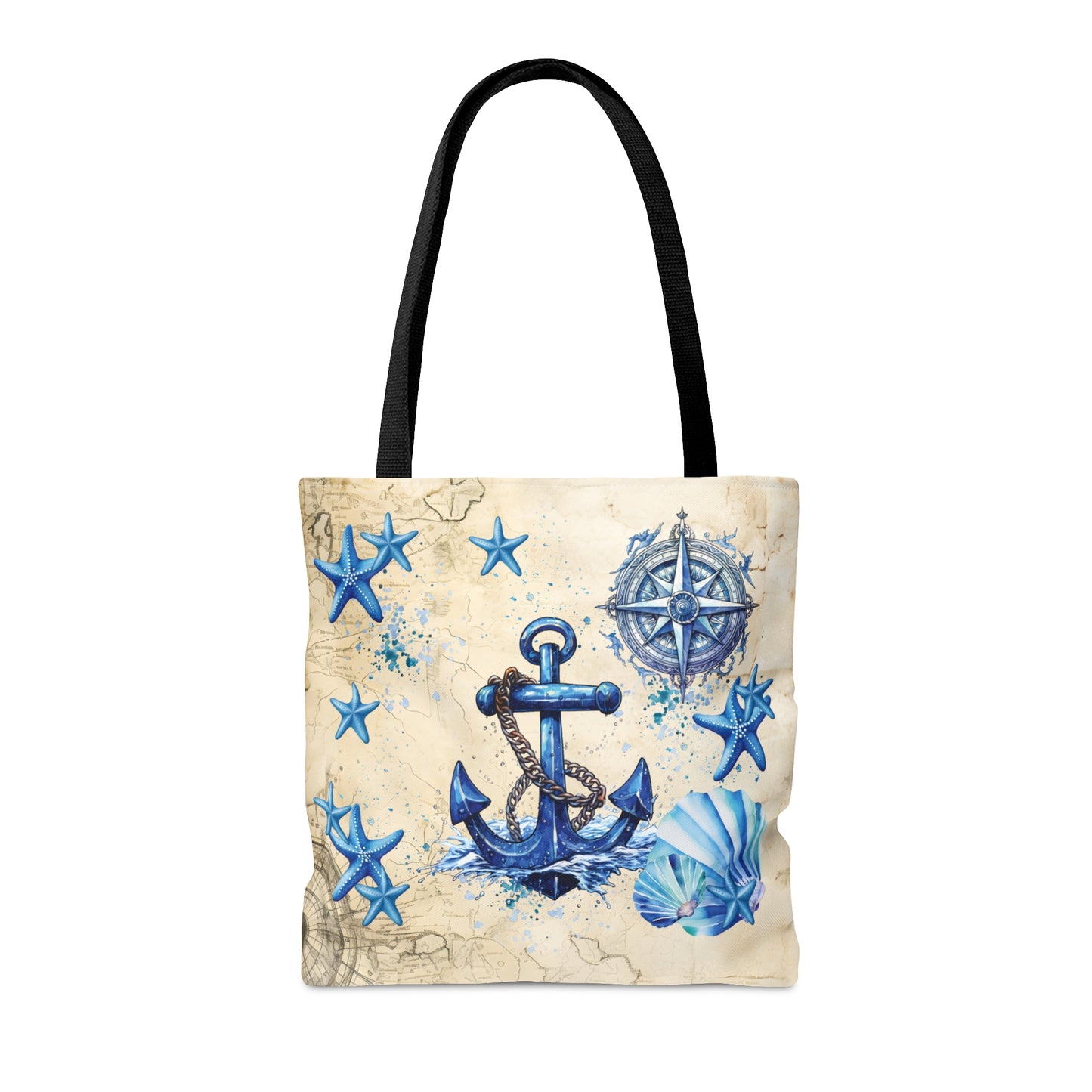 Tote Bag, Nautical bag, Beach Tote Bag