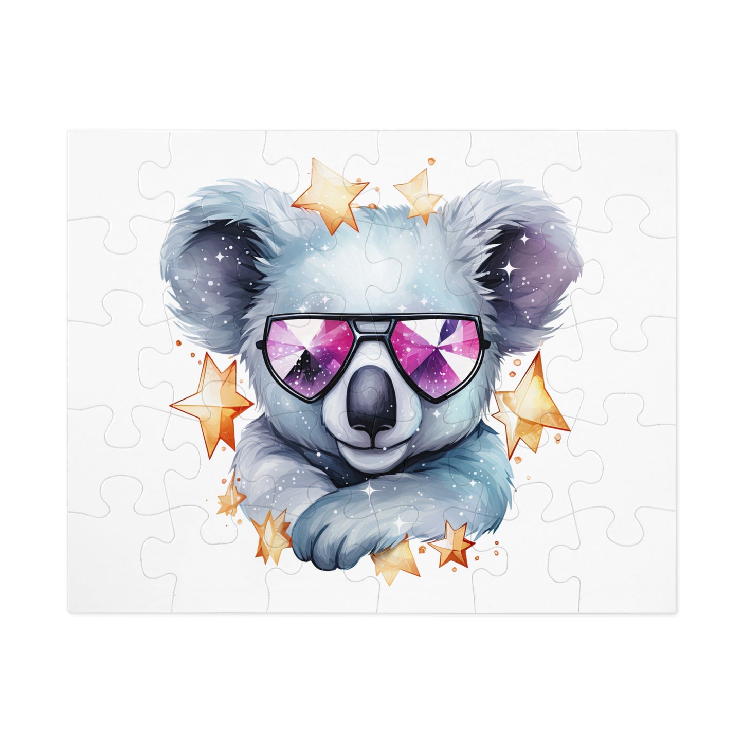 Jigsaw Puzzle in Tin, Australian Animals, Koala, Personalised/Non-Personalised, awd-508 (30, 110, 252, 500,1000-Piece)