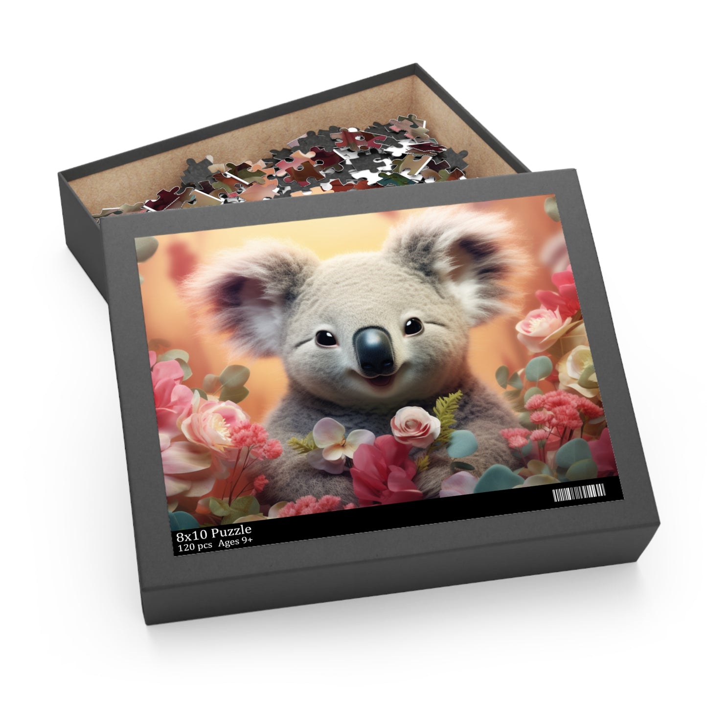 Personalised/Non-Personalised Puzzle, Koala (120, 252, 500-Piece)