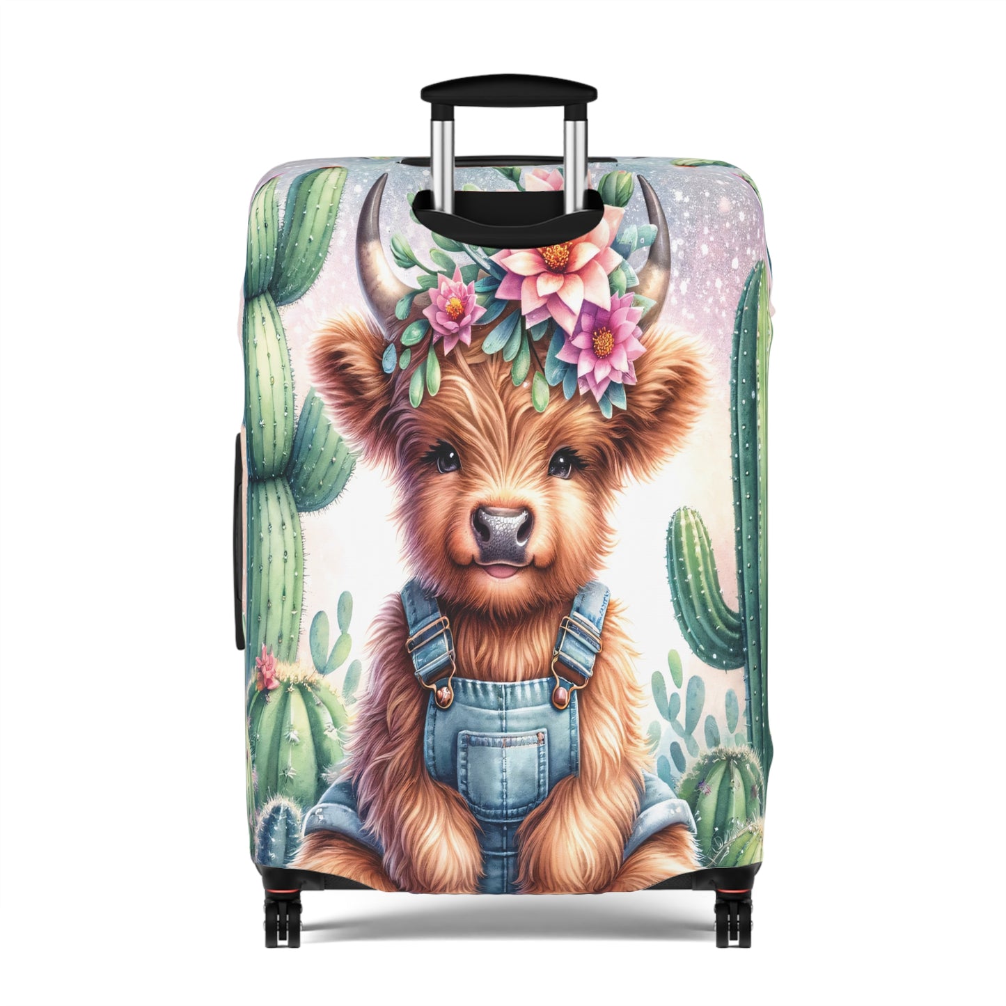 Luggage Cover, Highland Cow, awd-1160