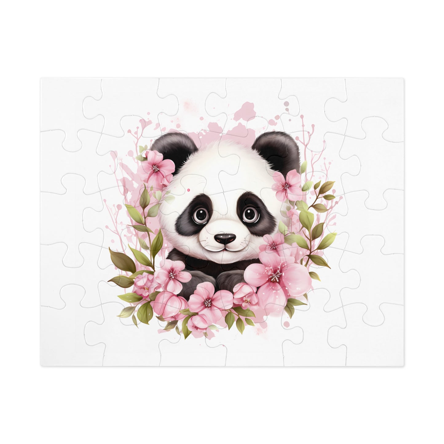 Jigsaw Puzzle, Panda, Personalised/Non-Personalised (30, 110, 252, 500,1000-Piece)