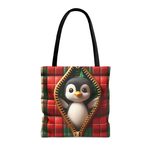 Tote Bag, Penguin, Personalised/Non-Personalised Tote bag