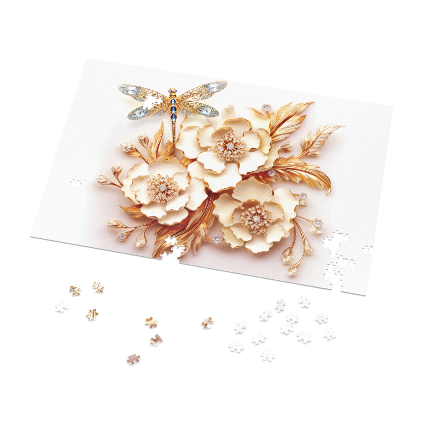 Jigsaw Puzzle, Floral, Personalised/Non-Personalised (30, 110, 252, 500,1000-Piece)