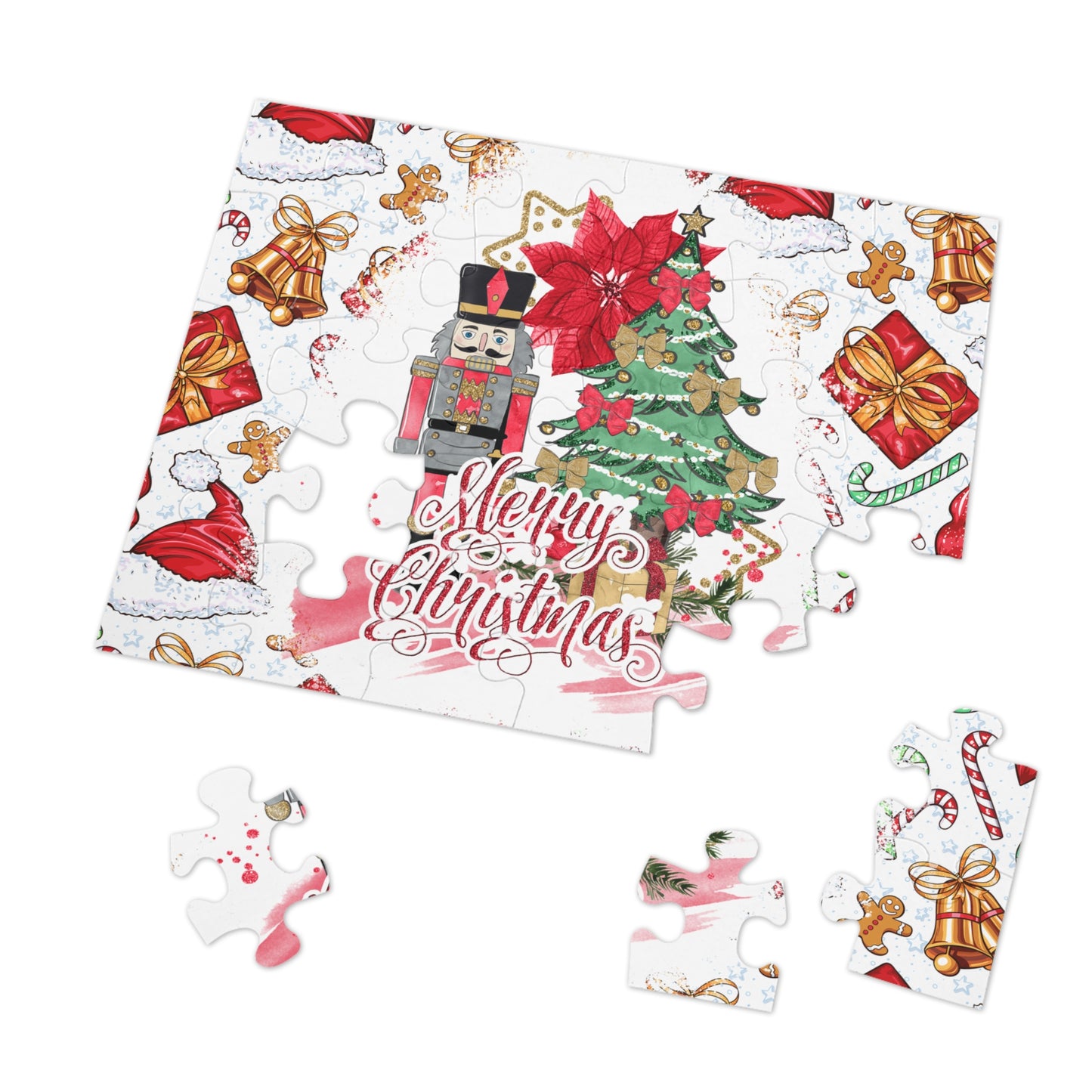 Puzzle, Christmas Nutcracker, Personalised/Non-Personalised (30, 110, 252, 500,1000-Piece)
