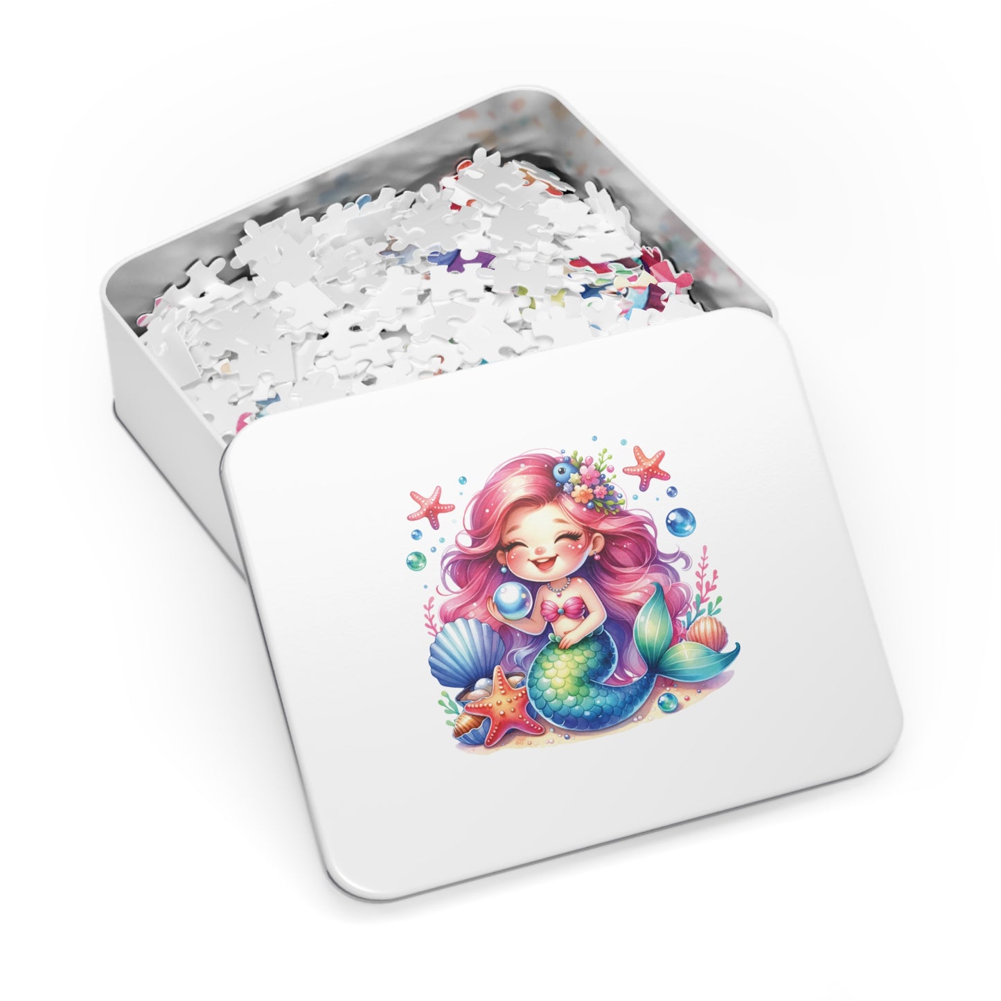 Jigsaw Puzzle, Mermaid, Personalised/Non-Personalised (30, 110, 252, 500,1000-Piece)