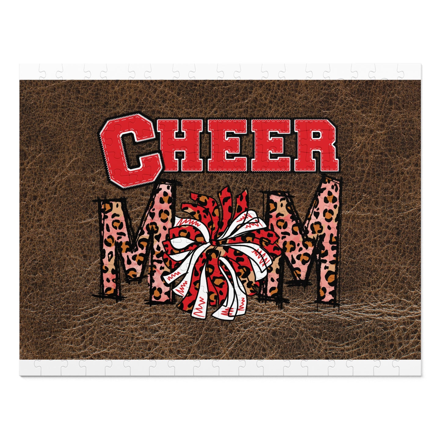 Jigsaw Puzzle, Cheer Mom, Personalised/Non-Personalised (30, 110, 252, 500,1000-Piece)