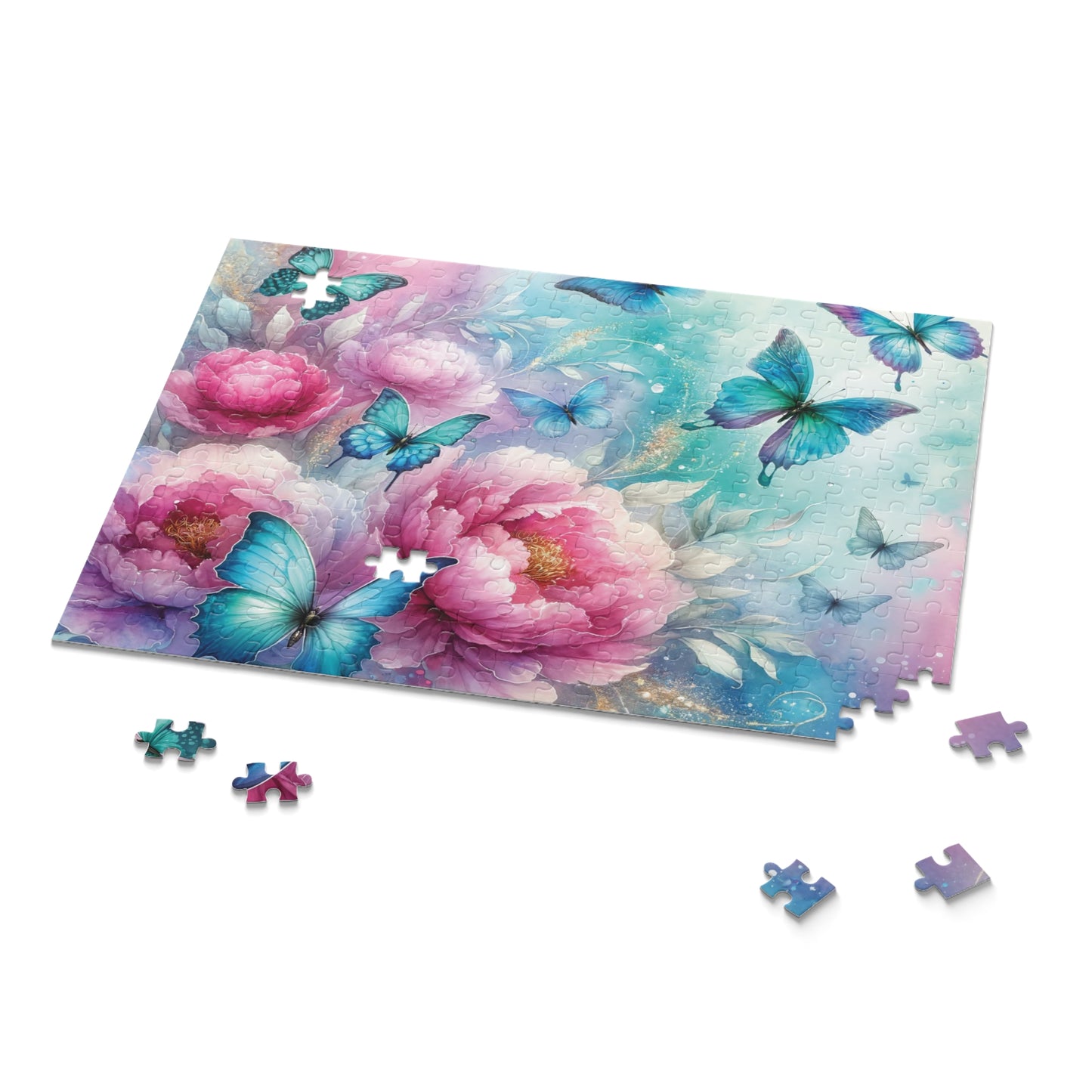 Personalised/Non-Personalised Puzzle, Butterfly Dreams (120, 252, 500-Piece)