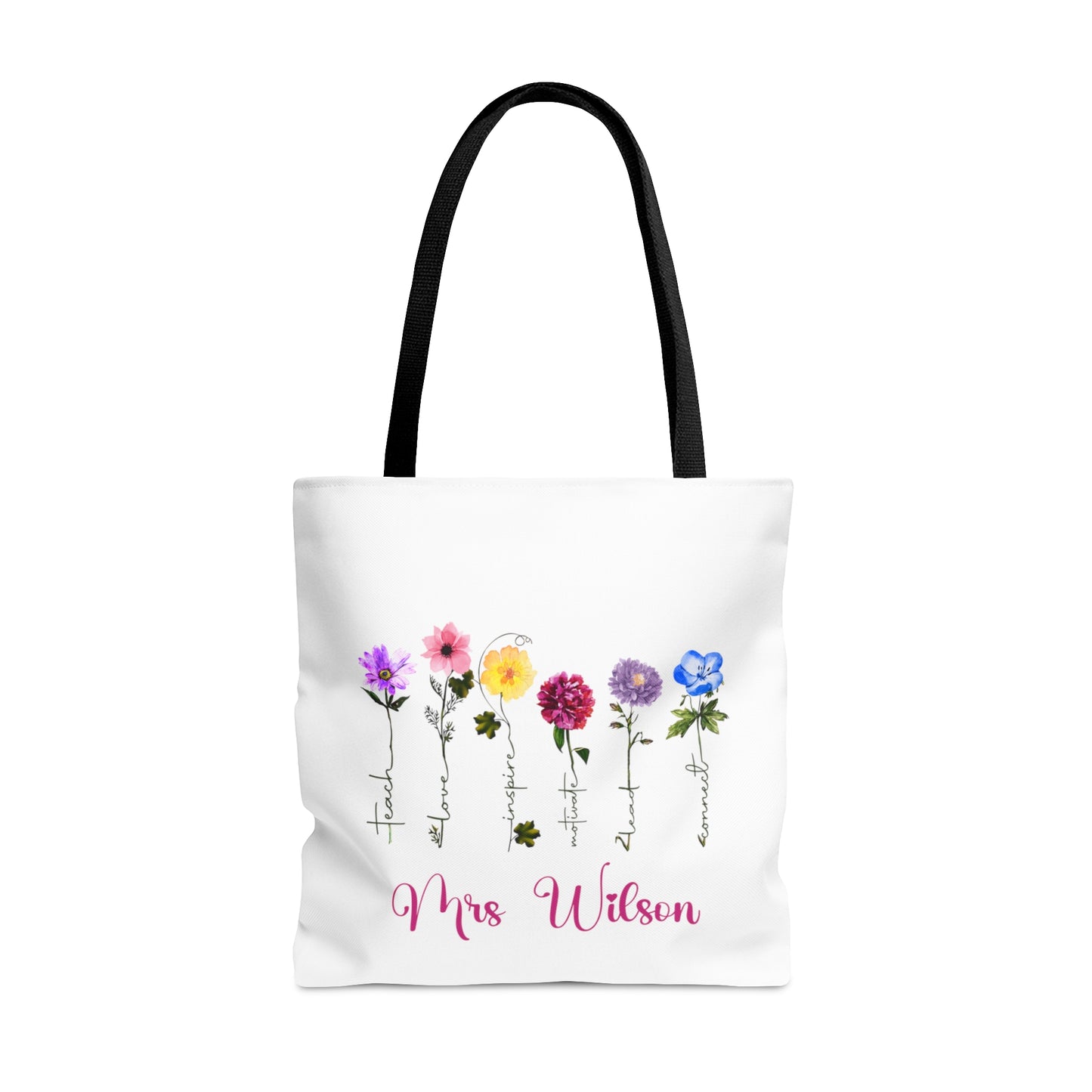 Personalised Tote Bag, Teacher Tote bag