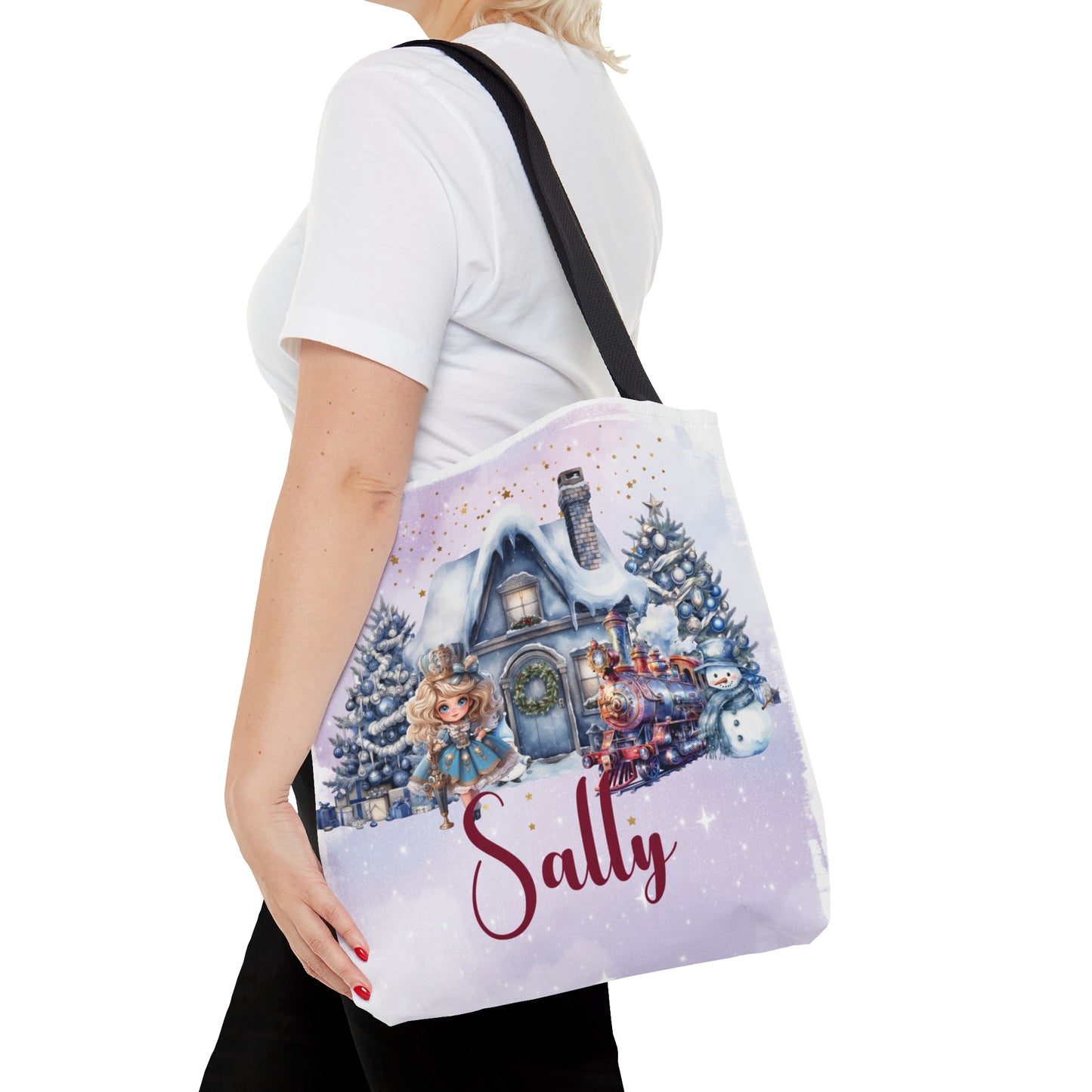 Personalised Tote Bag, Christmas bag, Christmas Tote Bag, Personalised/Non-Personalised