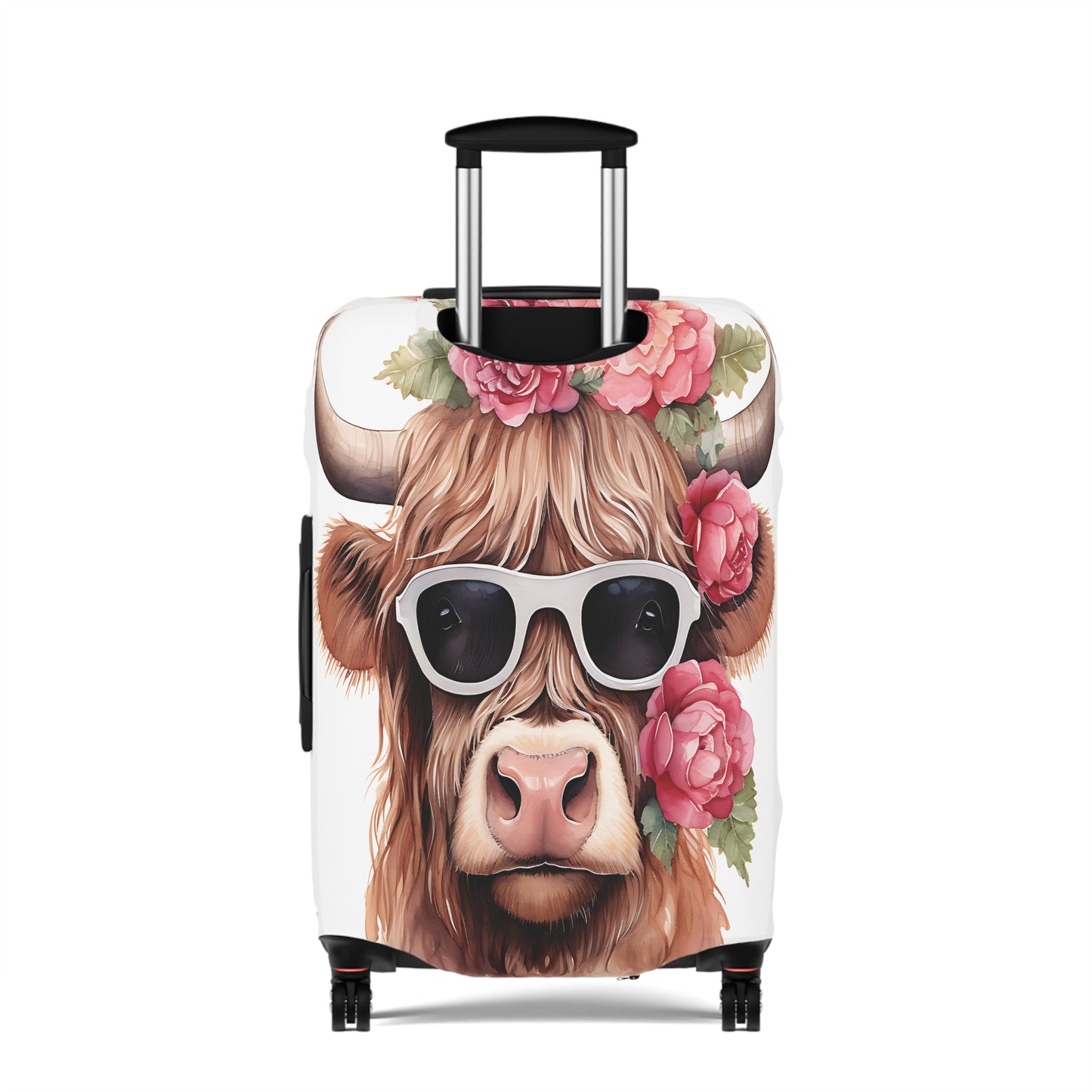 Luggage Cover, Highland Cow, awd-015