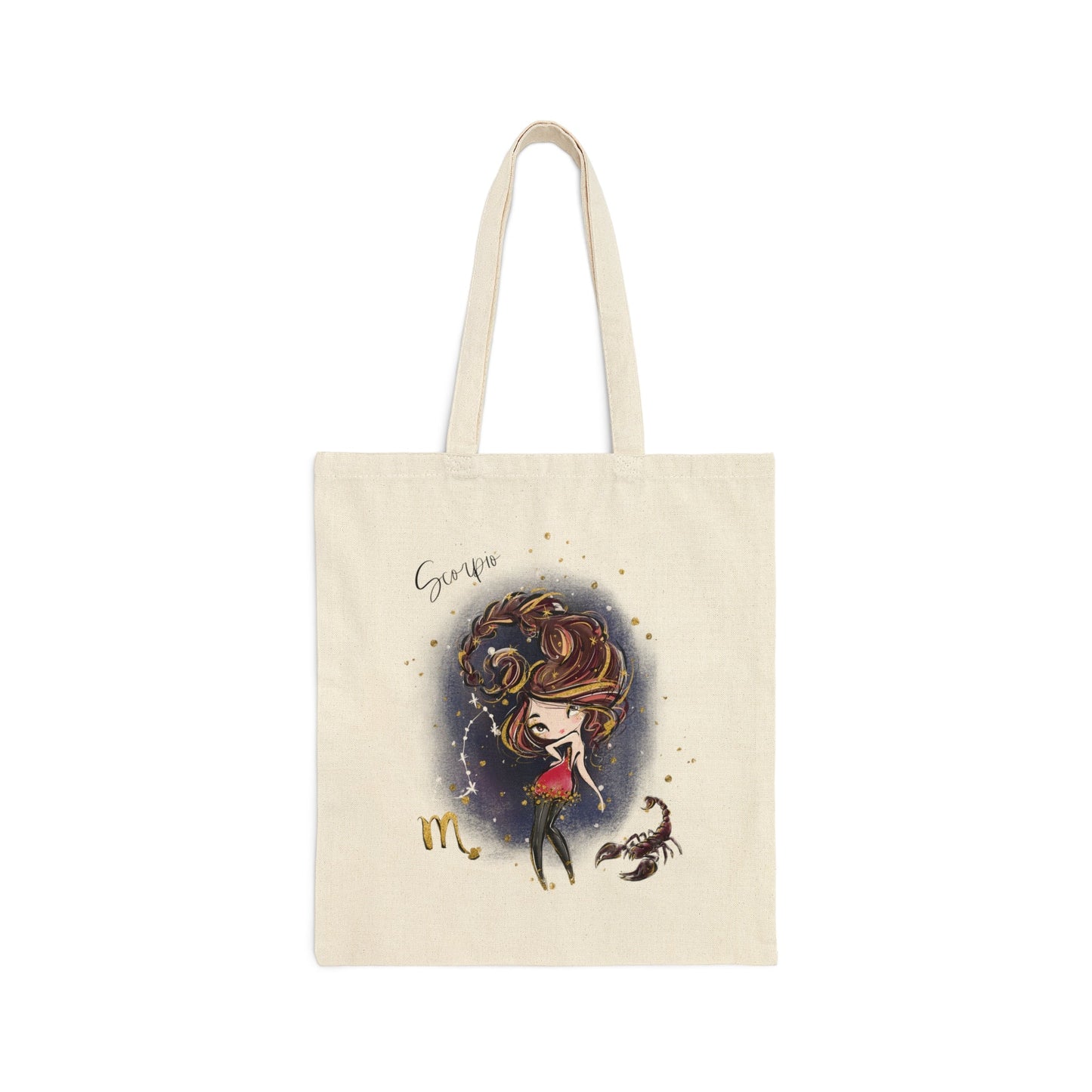 Canvas Tote Bag, Zodiac, Scorpio