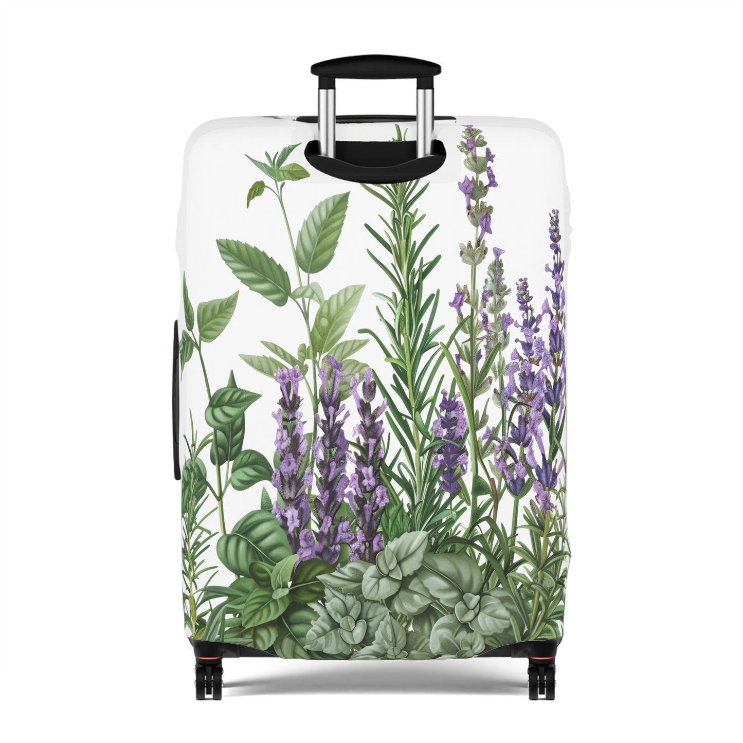 Luggage Cover, Floral, Lavender, awd-3041