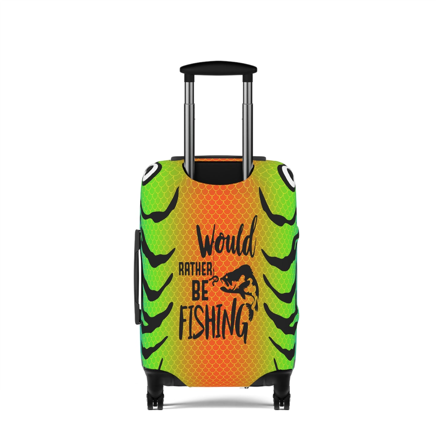 Luggage Cover, Would rather be fishing, awd-3109