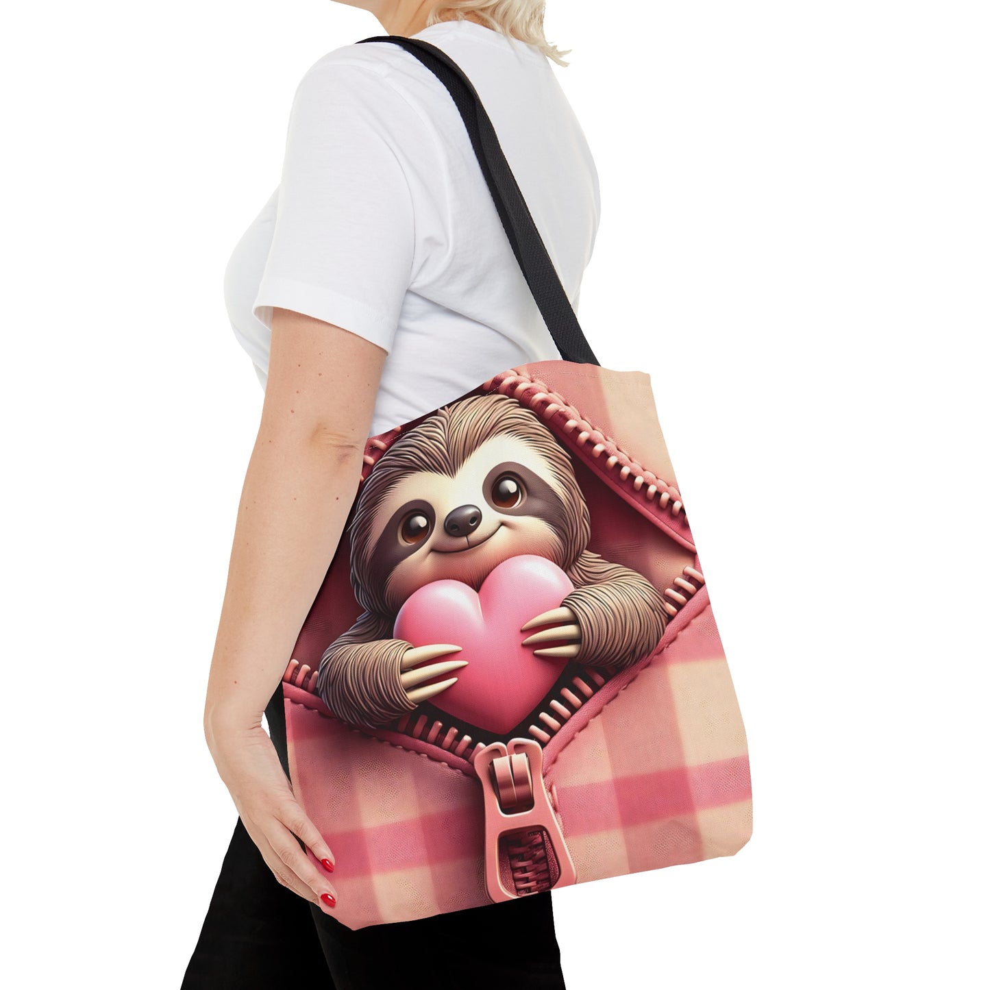 Tote Bag, Sloth, Personalised/Non-Personalised Tote bag