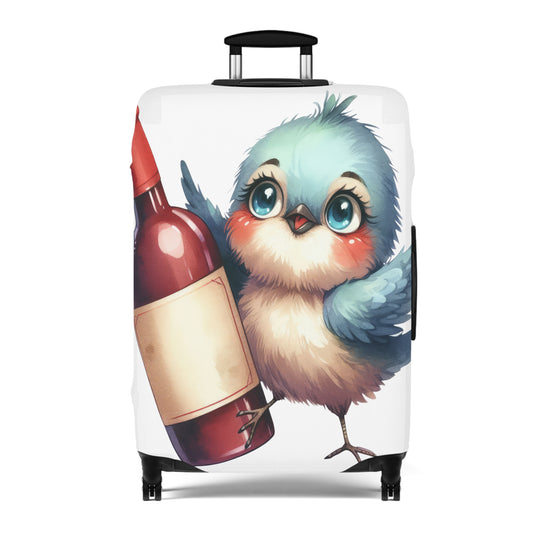 Luggage Cover, Cute Bird, awd-1641